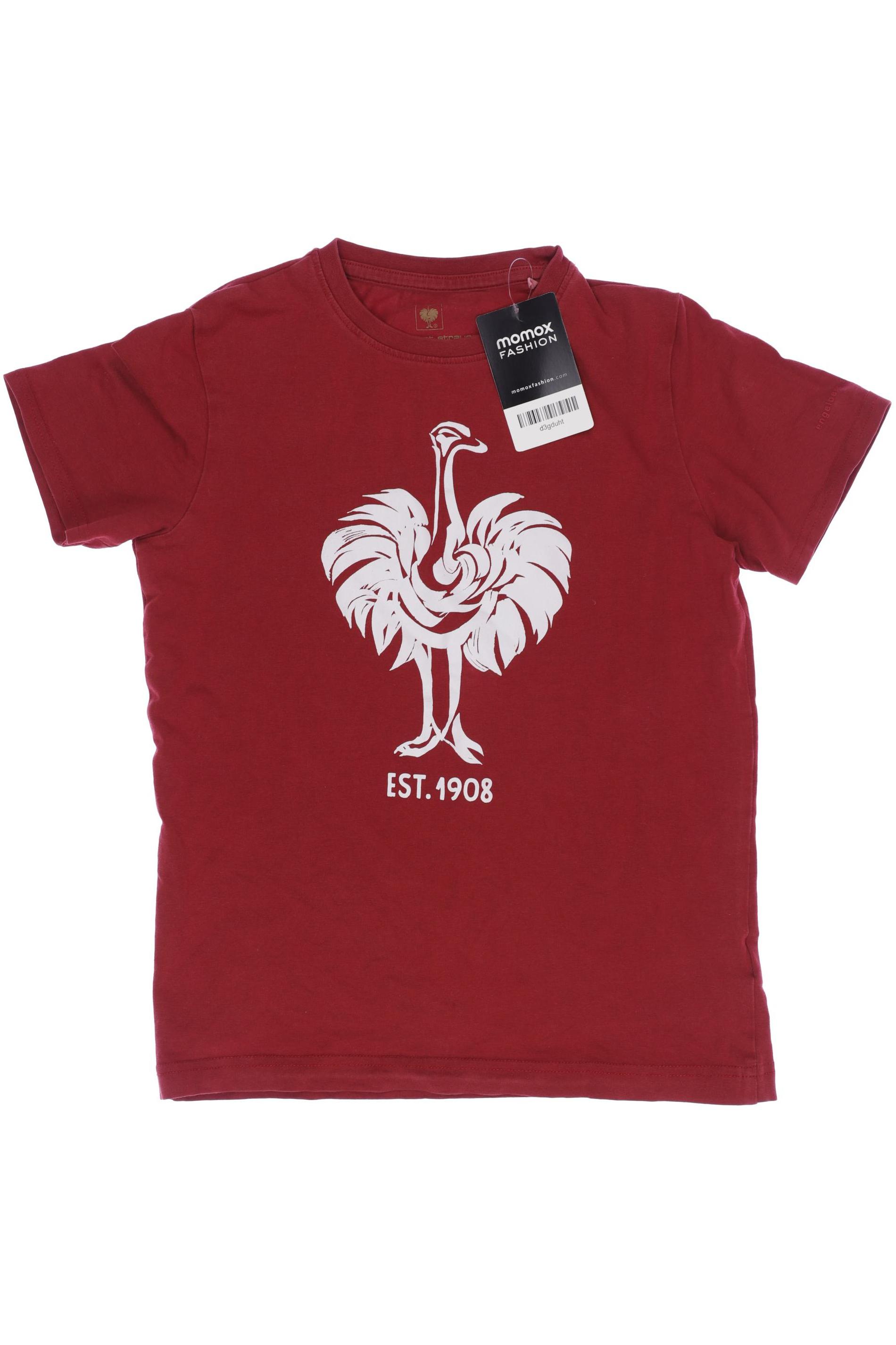 

engelbert strauss Herren T-Shirt, rot, Gr. 134