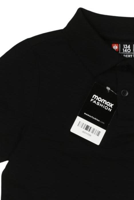 Thumbnail - engelbert strauss Jungen Poloshirt, schwarz, Gr. 134/140