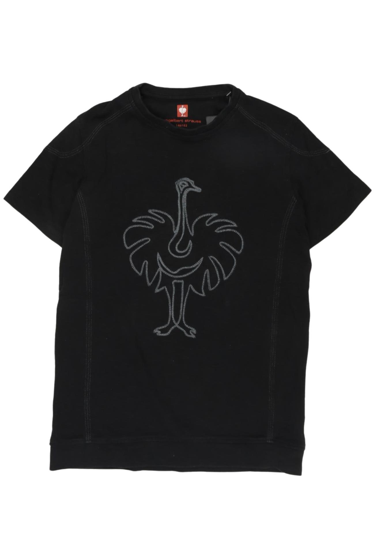 

engelbert strauss Jungen T-Shirt, schwarz, Gr. 146