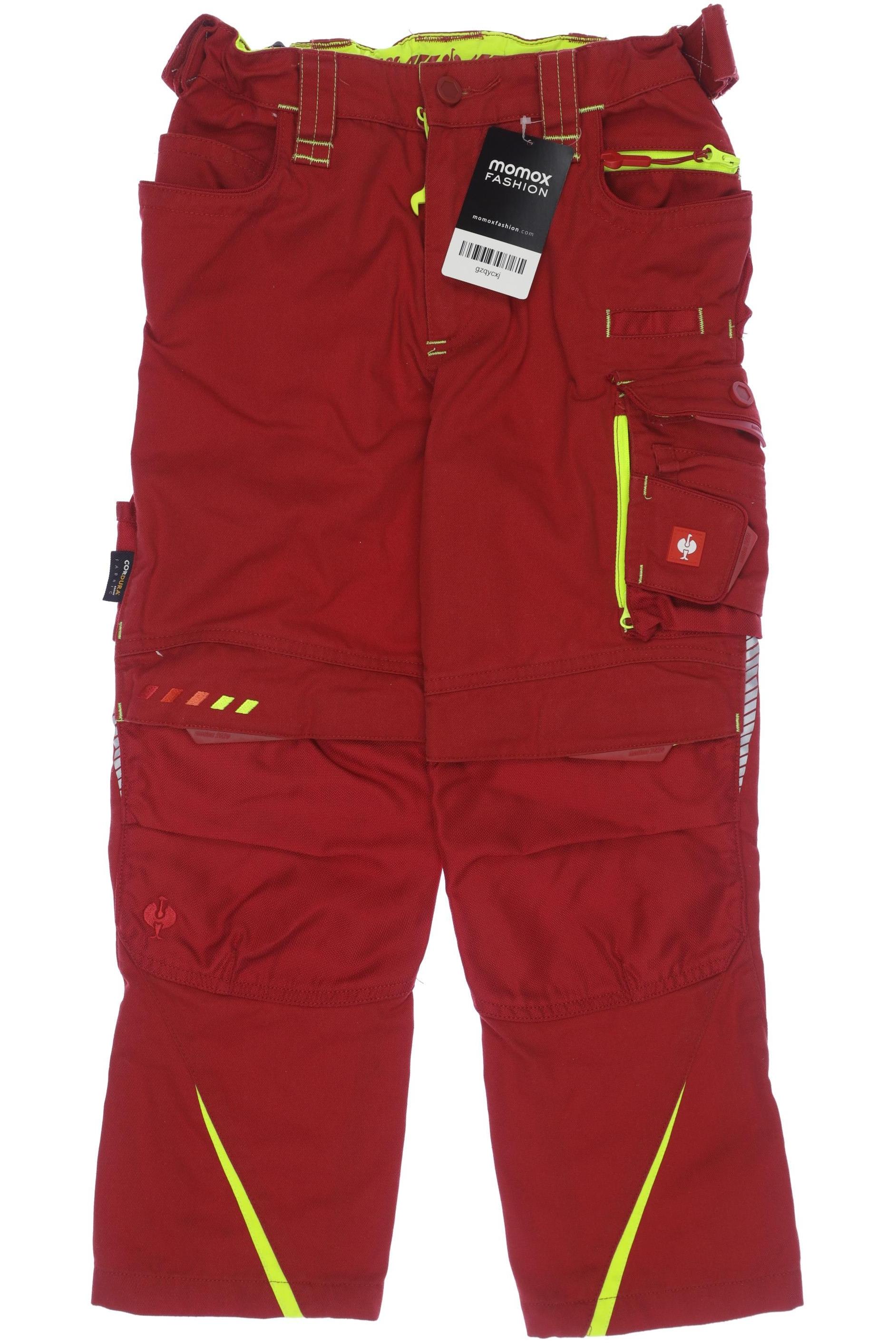 

engelbert strauss Herren Stoffhose, rot, Gr. 128