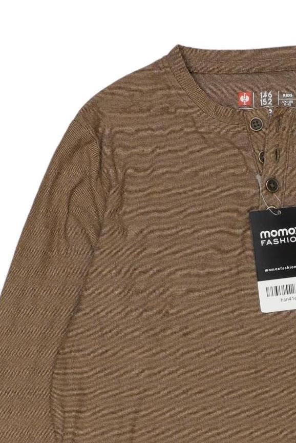Thumbnail - engelbert strauss Jungen Langarmshirt, braun, Gr. 146/152
