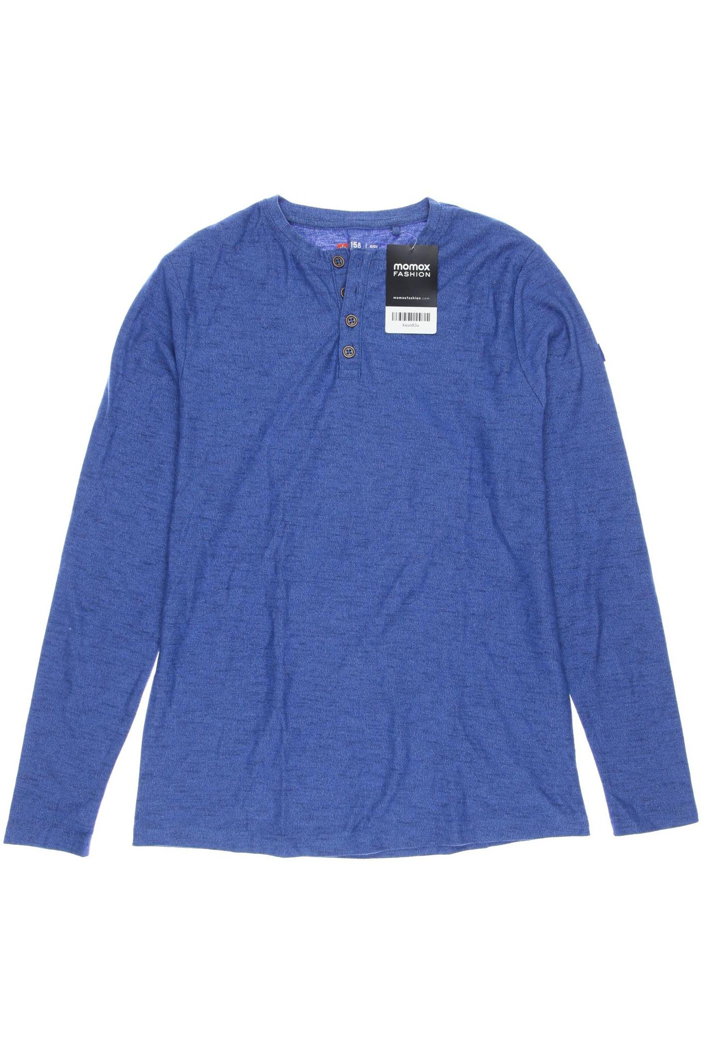 

engelbert strauss Herren Langarmshirt, blau, Gr. 158