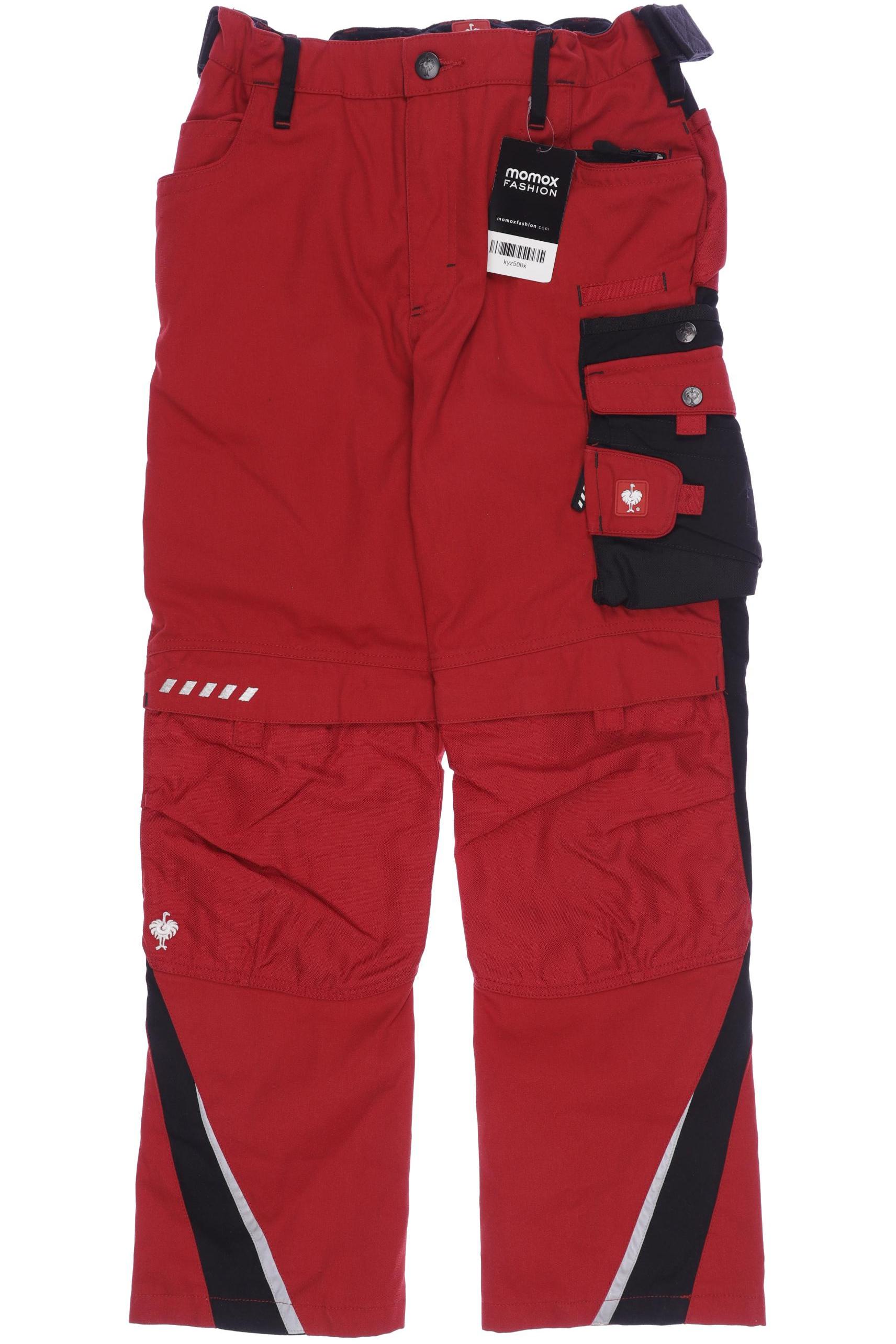 

engelbert strauss Jungen Stoffhose, rot, Gr. 146