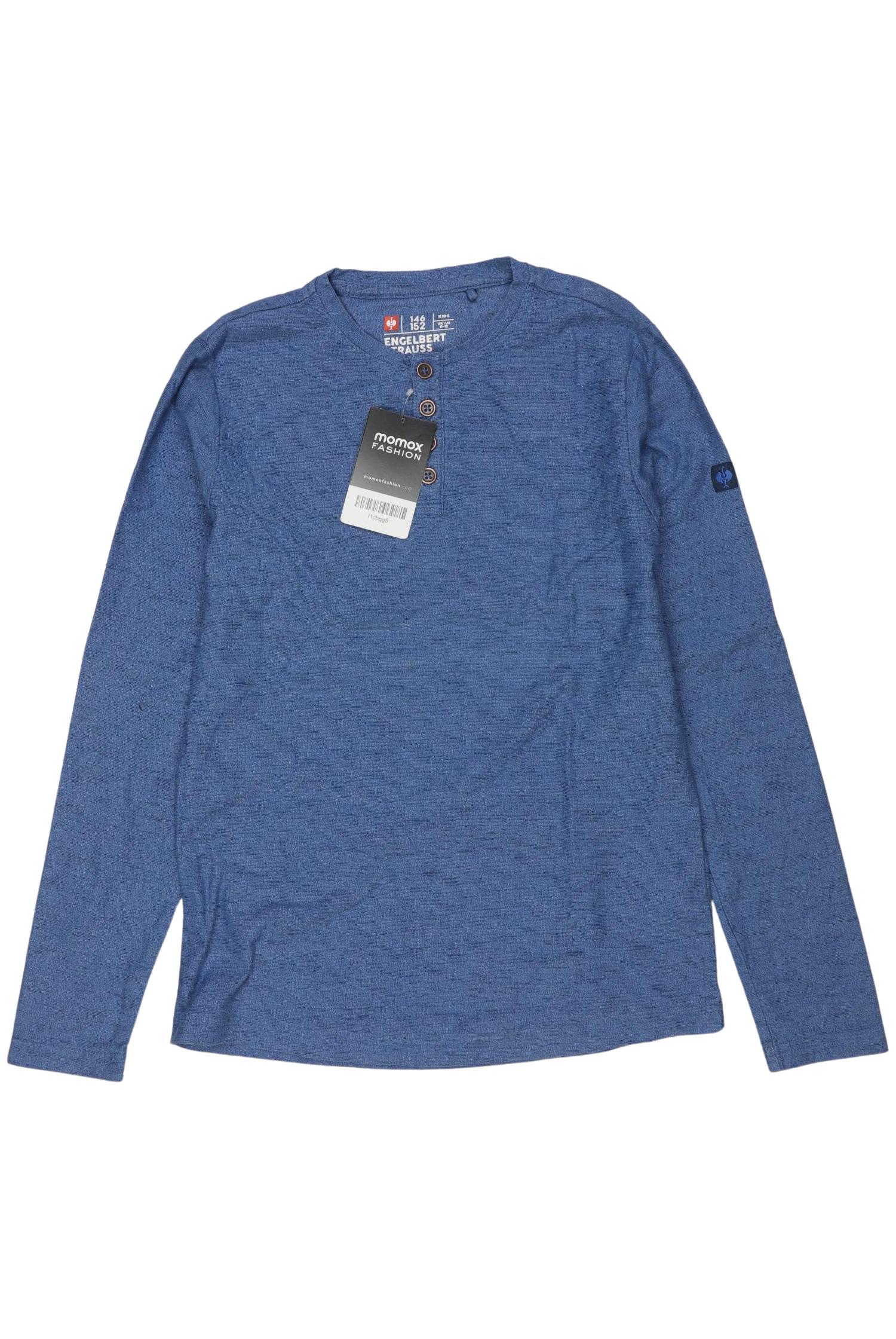 

engelbert strauss Jungen Langarmshirt, blau, Gr. 146/152