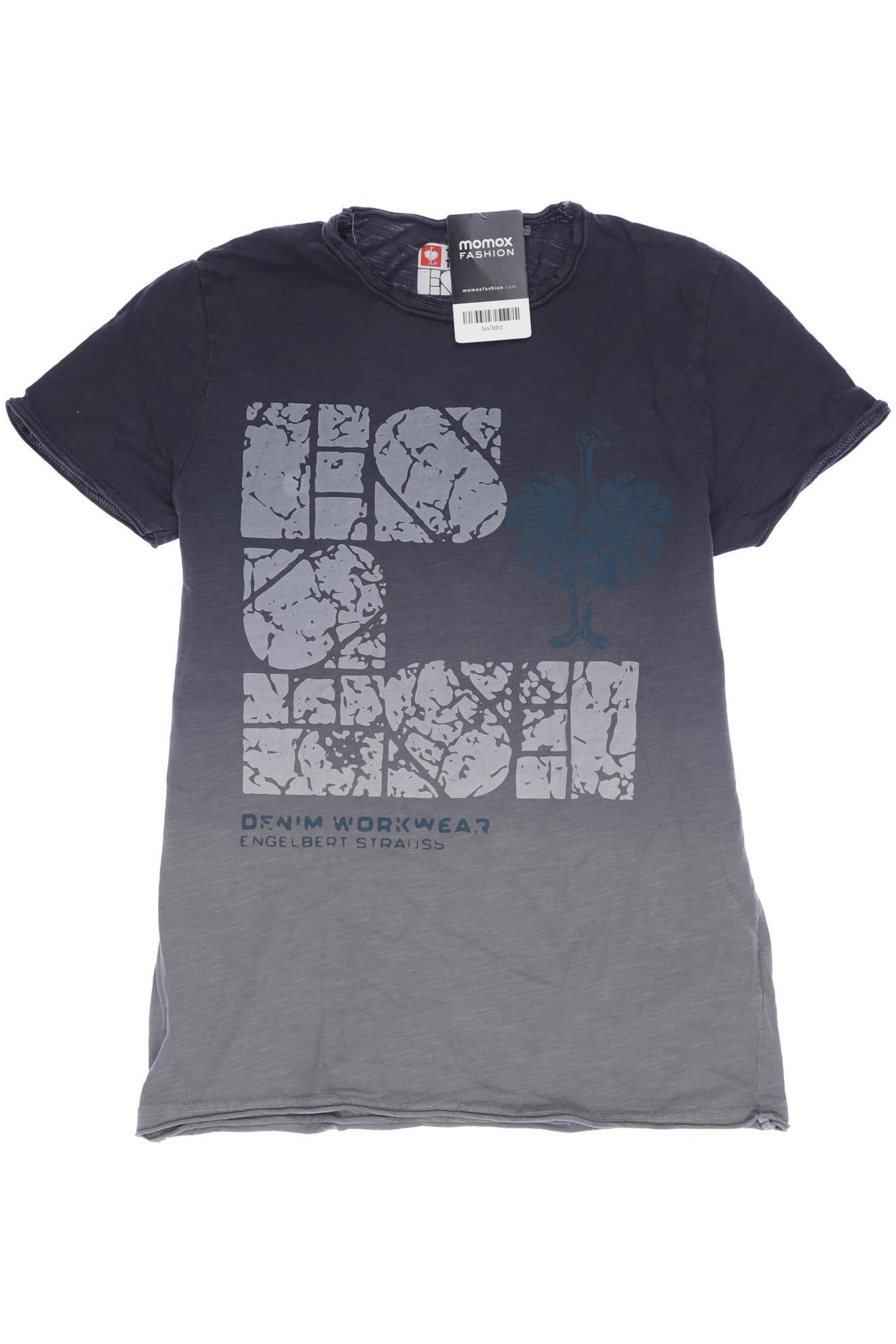 

engelbert strauss Herren T-Shirt, grau, Gr. 146