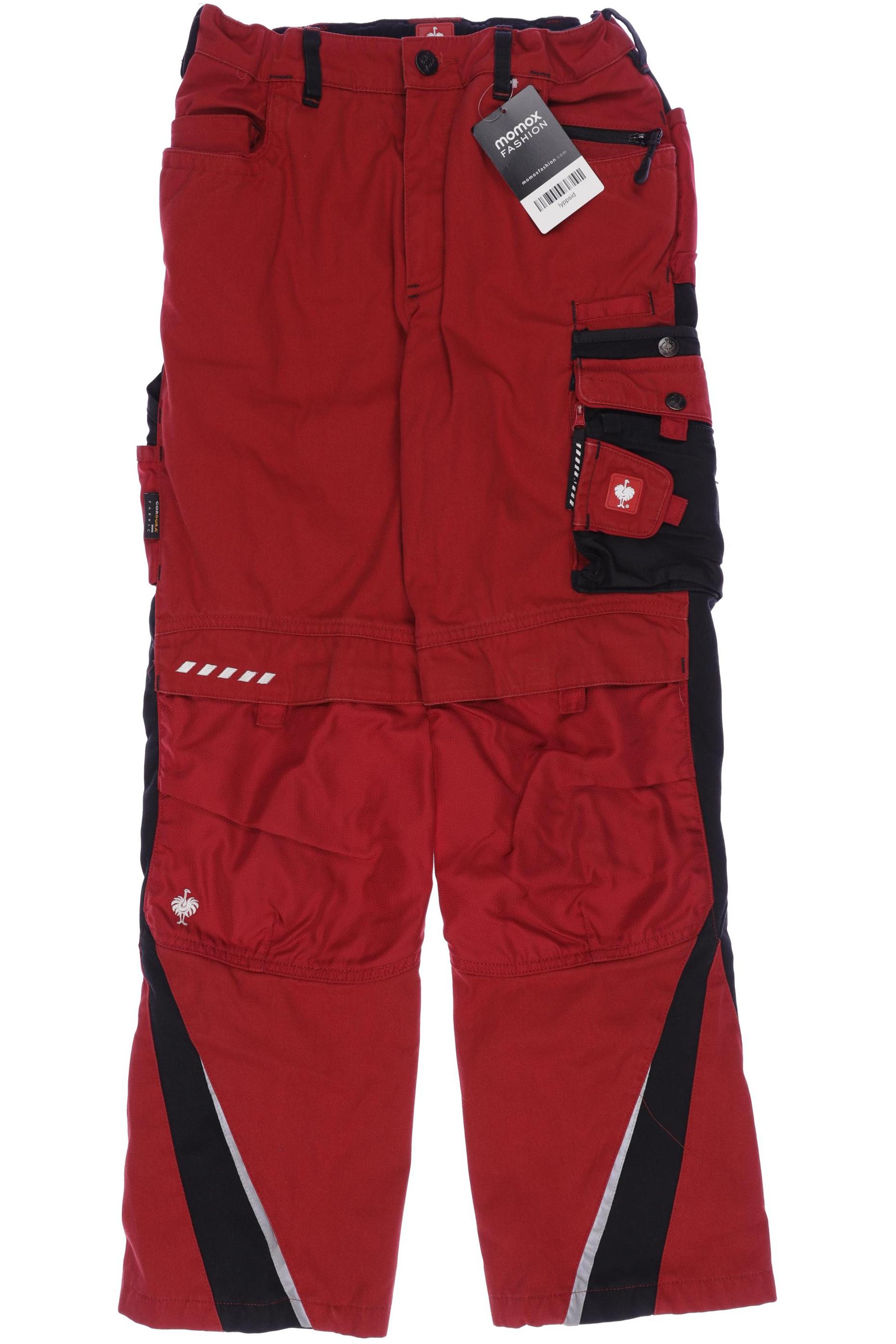 

engelbert strauss Herren Stoffhose, rot, Gr. 146