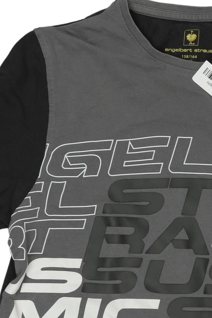 Thumbnail - engelbert strauss Jungen T-Shirt, grau, Gr. 158
