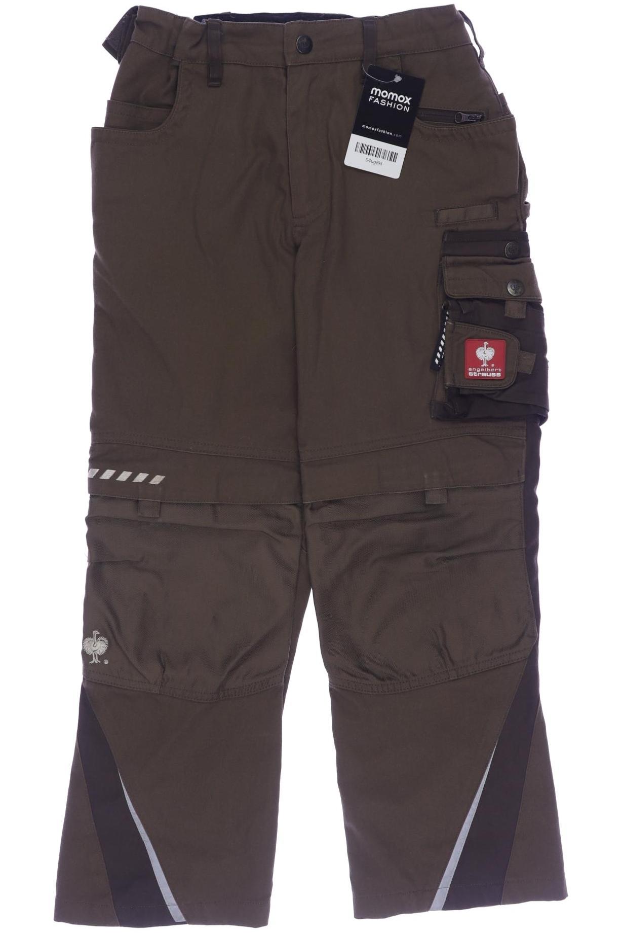 

engelbert strauss Herren Stoffhose, braun, Gr. 134