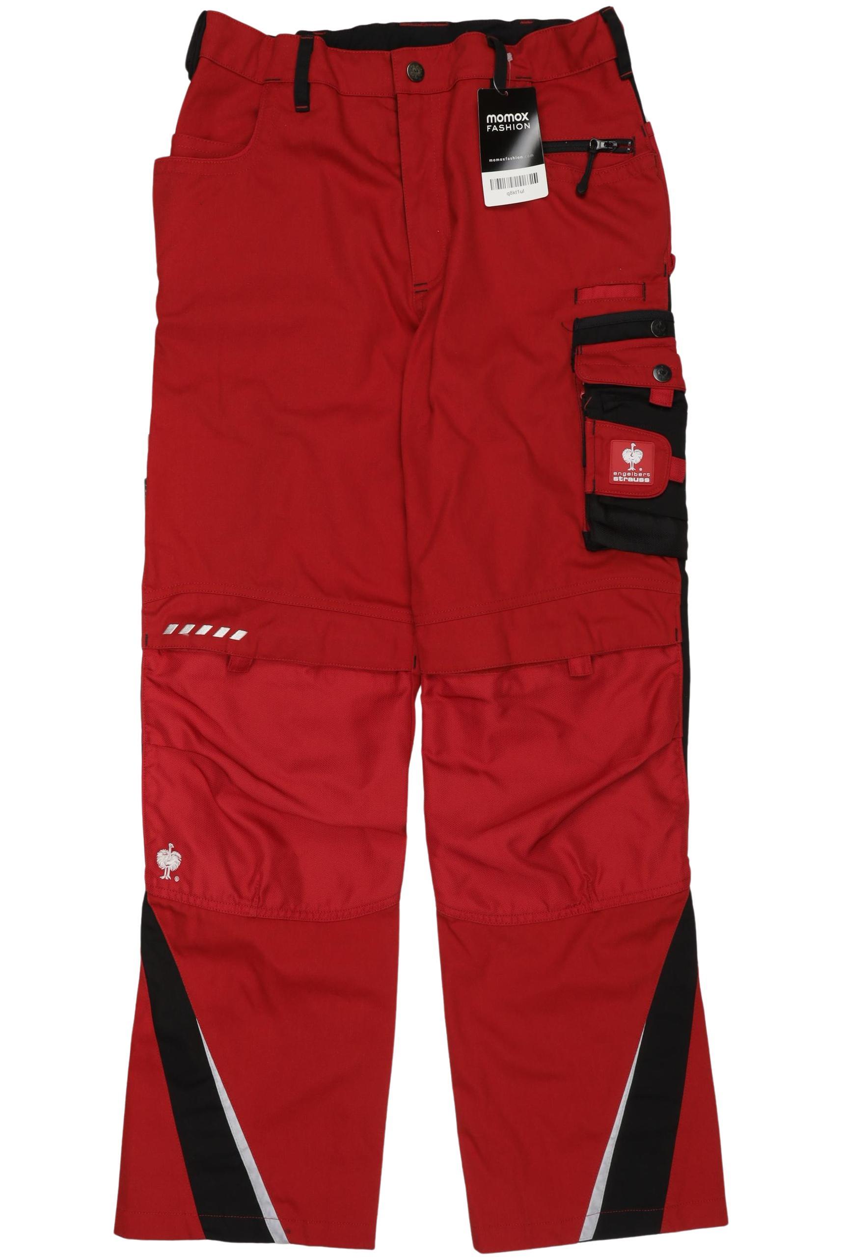 

engelbert strauss Jungen Stoffhose, rot, Gr. 158