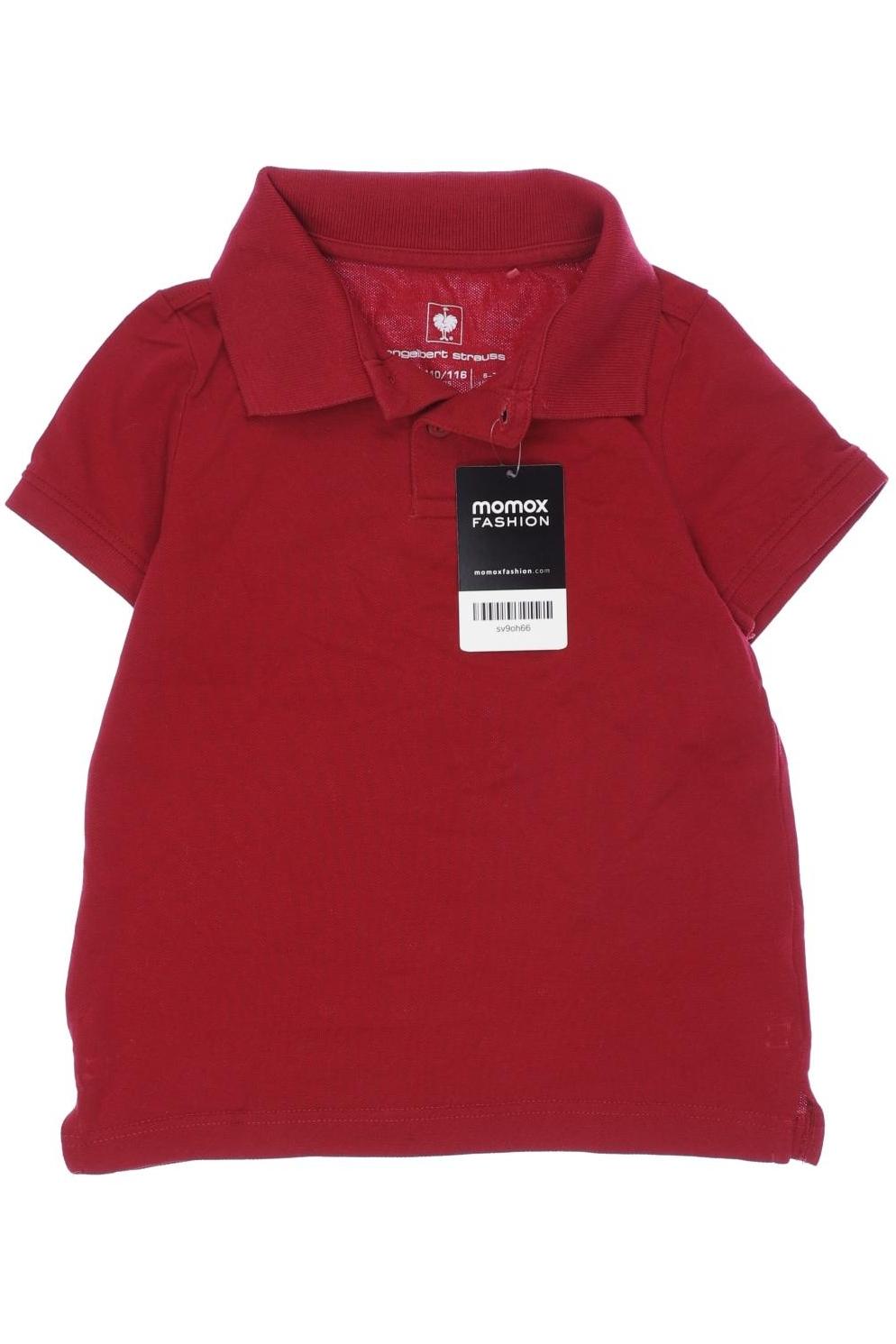 

engelbert strauss Herren Poloshirt, rot, Gr. 110/116
