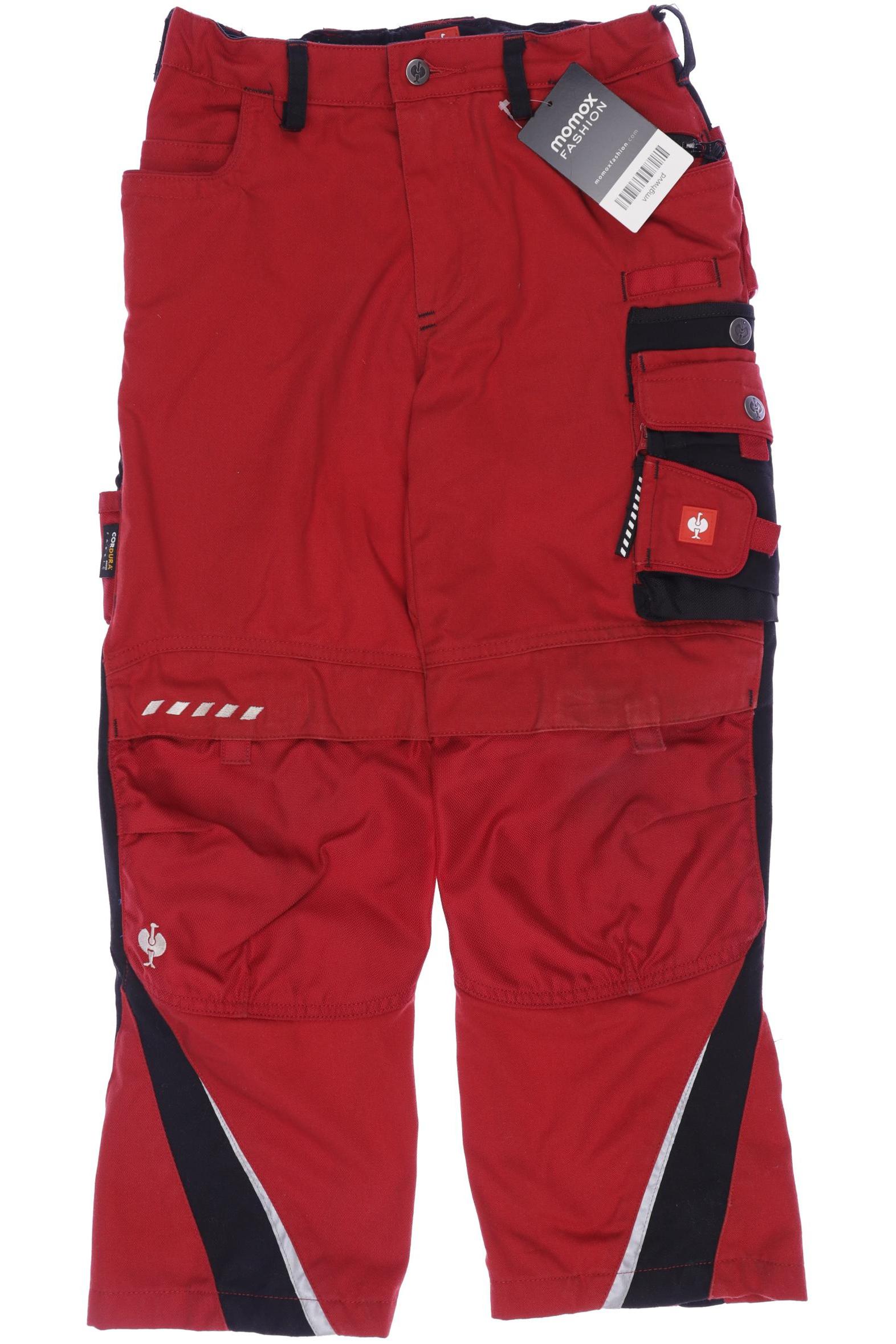 

engelbert strauss Herren Stoffhose, rot, Gr. 122