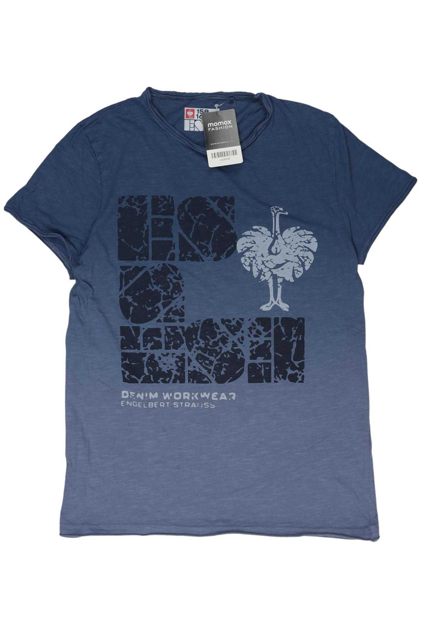 

engelbert strauss Jungen T-Shirt, marineblau, Gr. 158