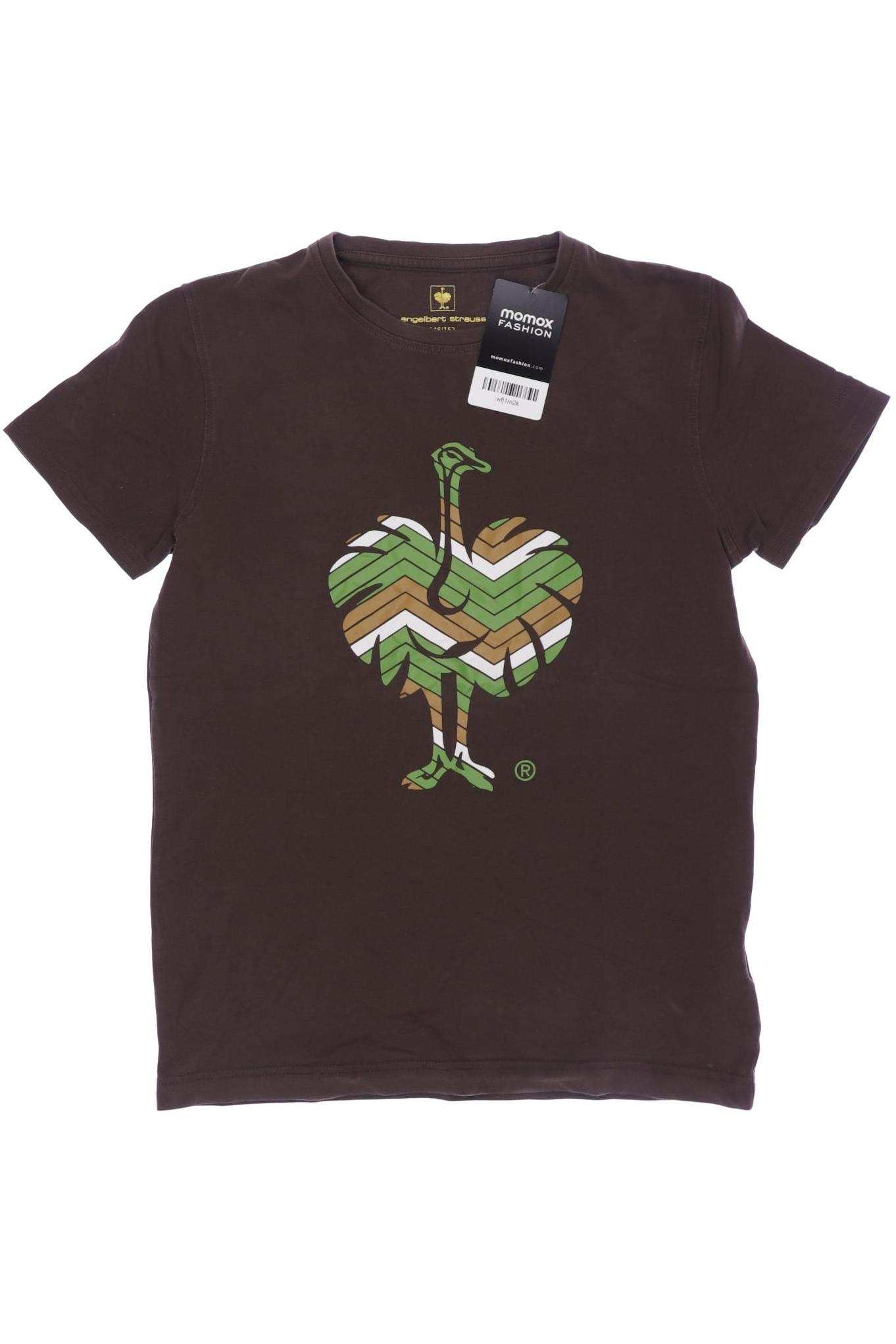 

engelbert strauss Herren T-Shirt, braun, Gr. 146