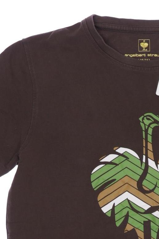 Thumbnail - engelbert strauss Jungen T-Shirt, braun, Gr. 146