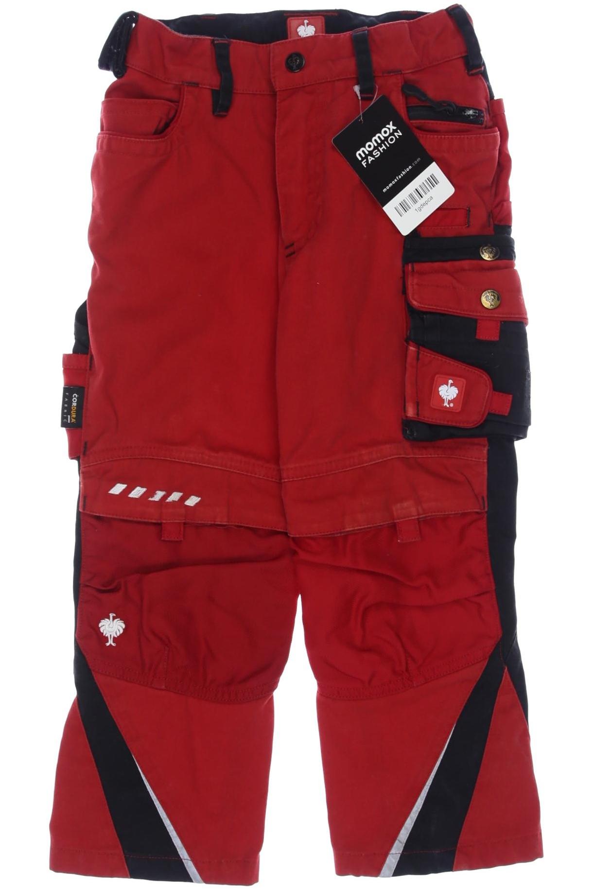 

engelbert strauss Herren Stoffhose, rot, Gr. 104