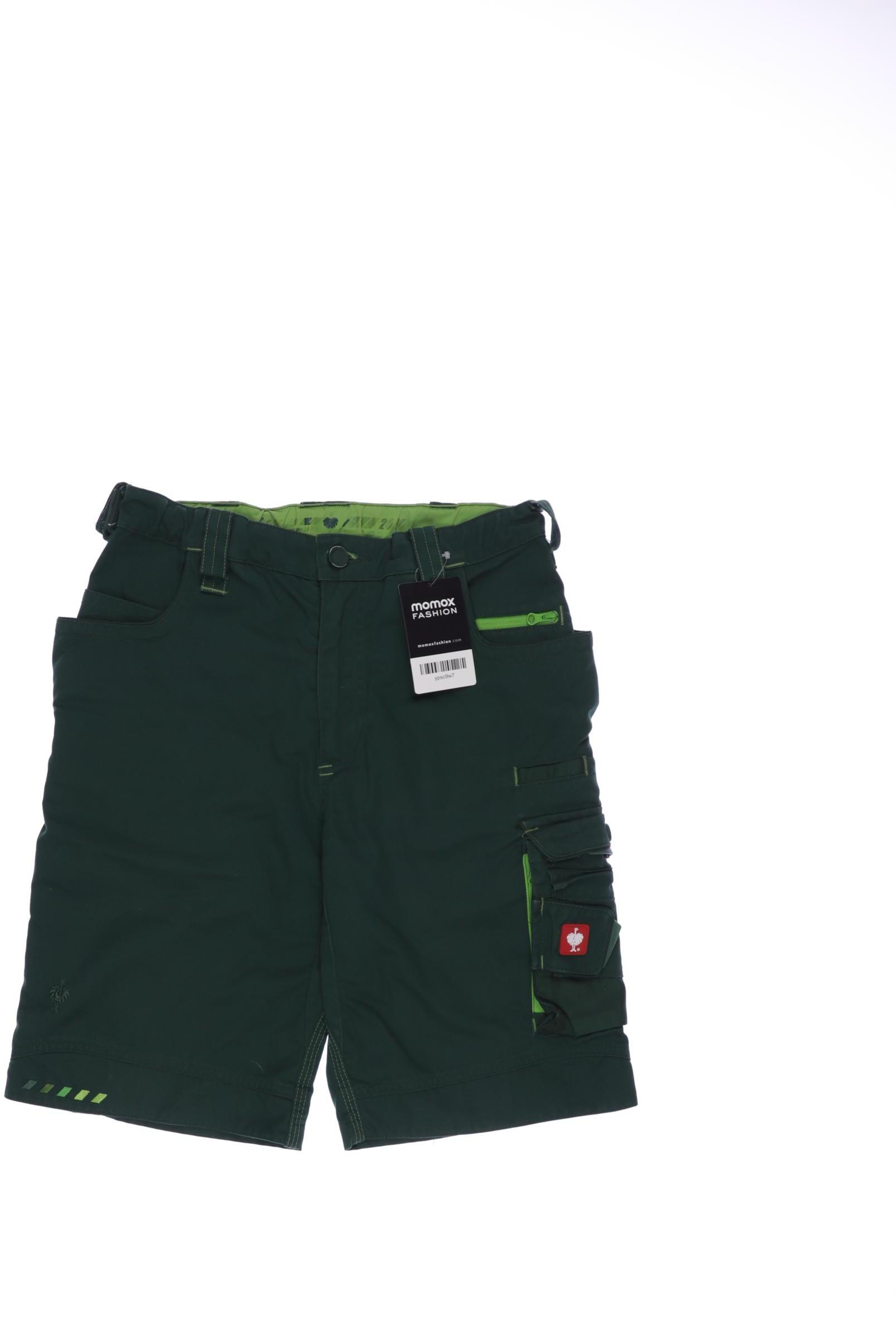 

engelbert strauss Herren Shorts, grün, Gr. 158/164