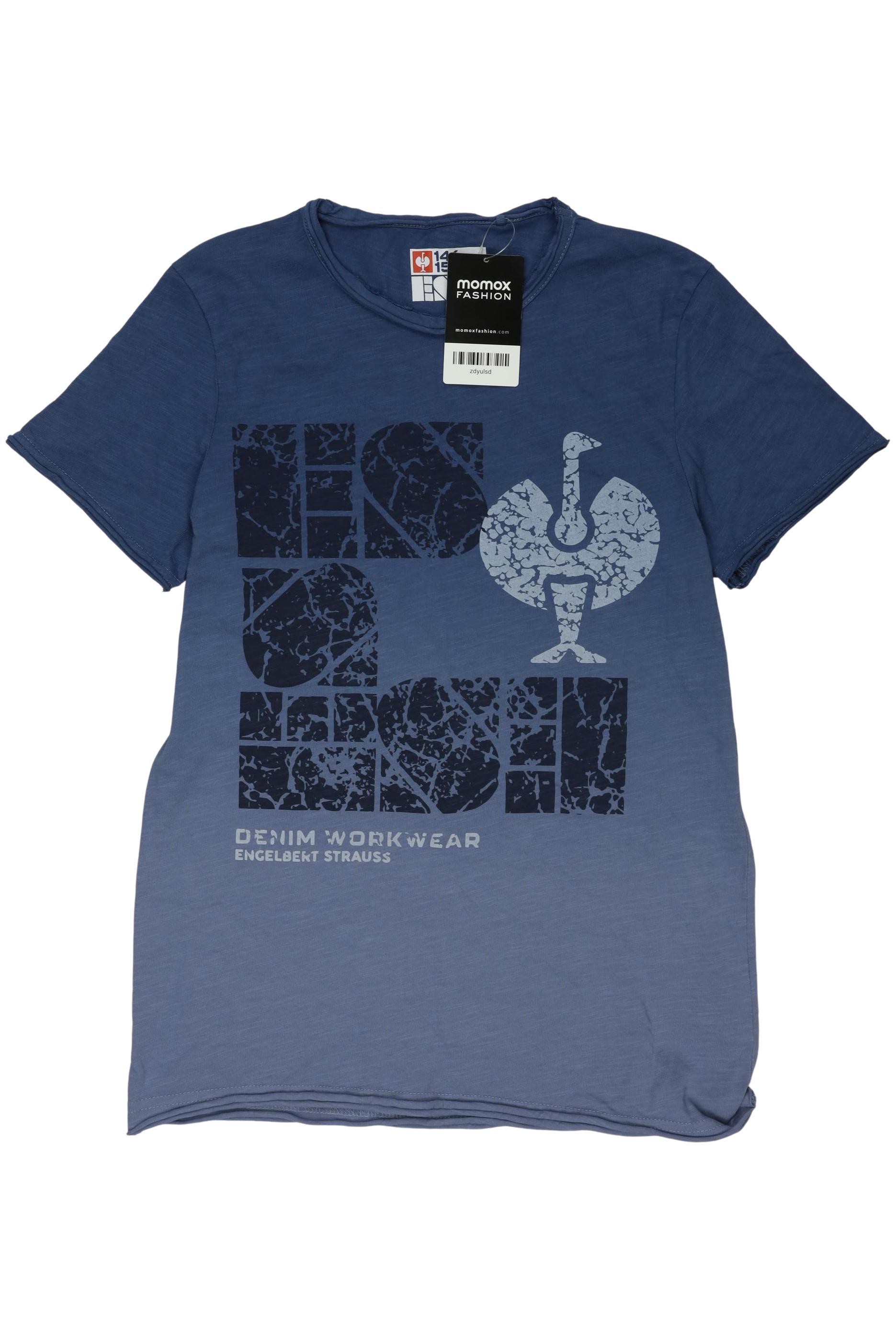 

engelbert strauss Jungen T-Shirt, marineblau, Gr. 146