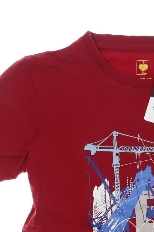 Thumbnail - engelbert strauss Jungen T-Shirt, rot, Gr. 110