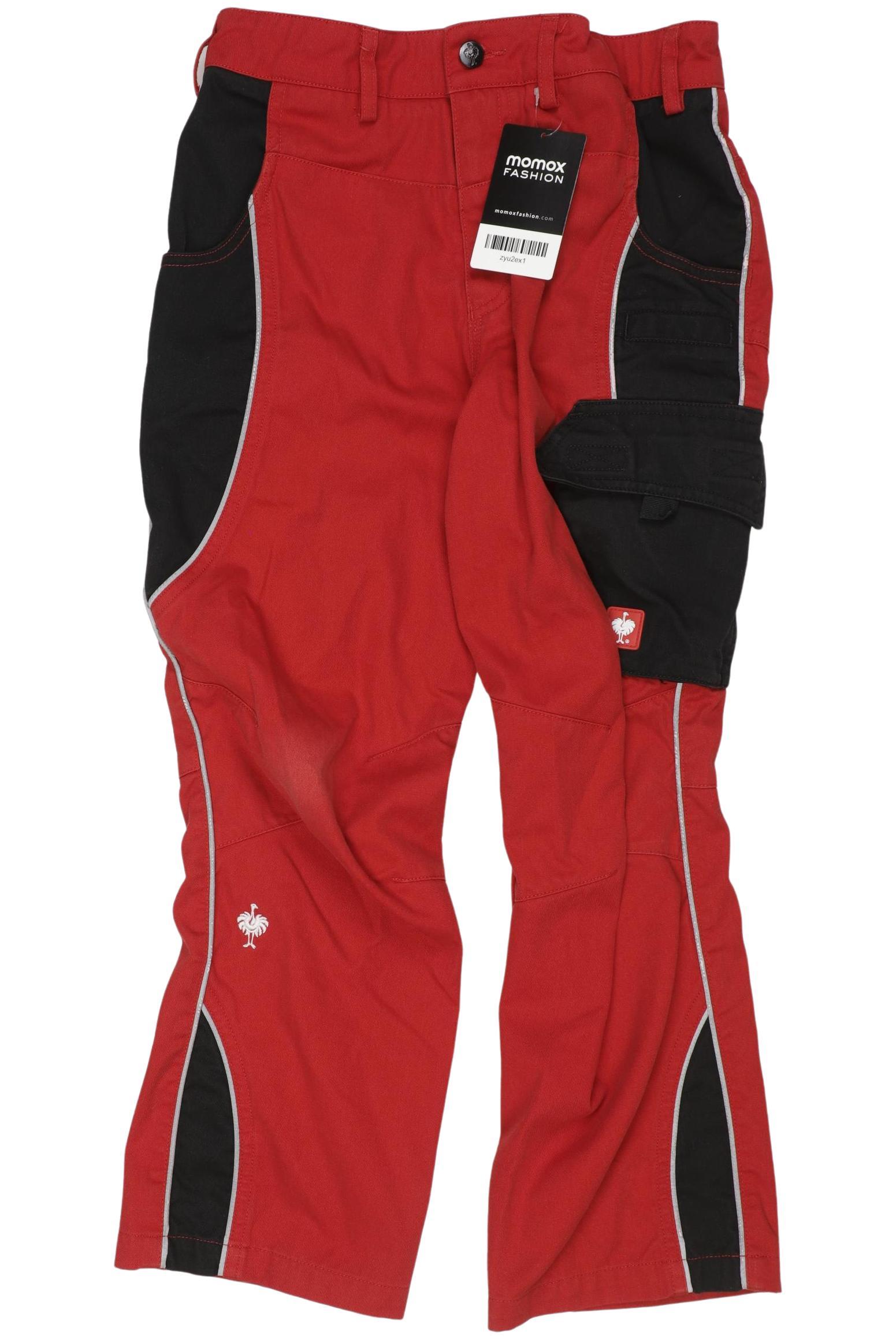 

engelbert strauss Jungen Stoffhose, rot, Gr. 134