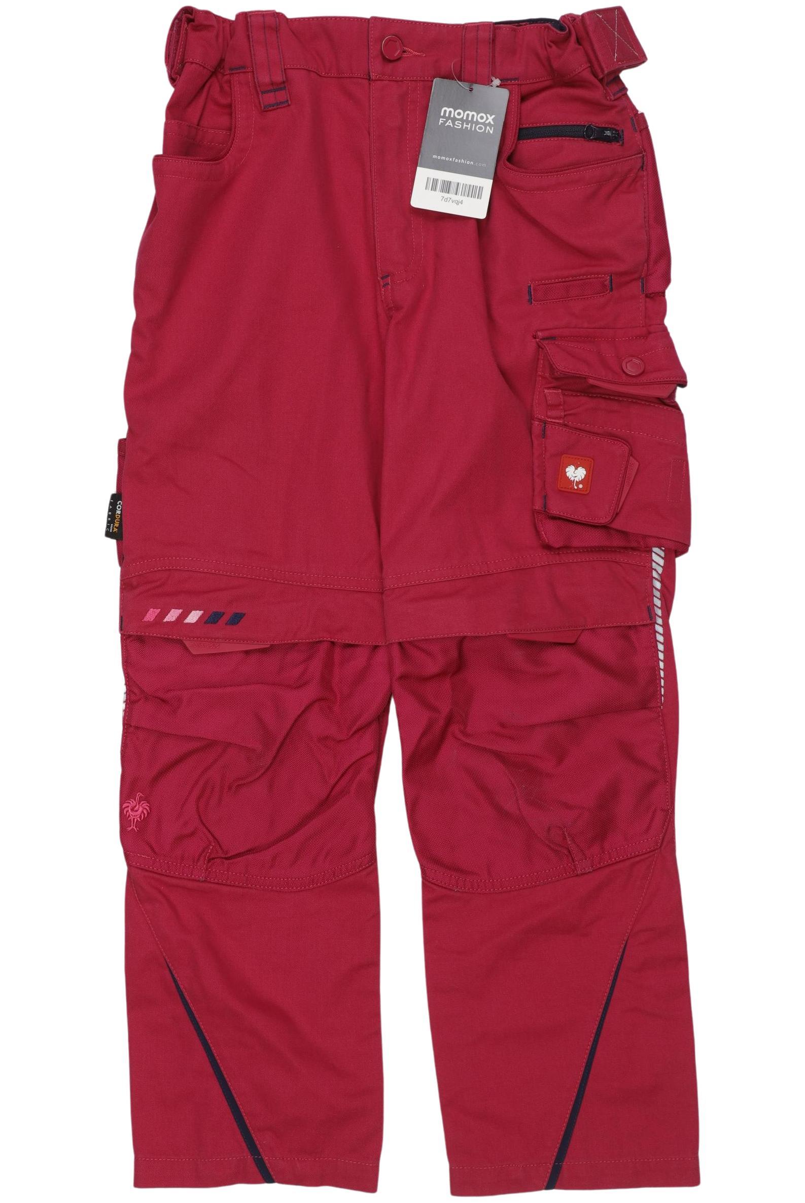 

engelbert strauss Mädchen Stoffhose, rot, Gr. 134
