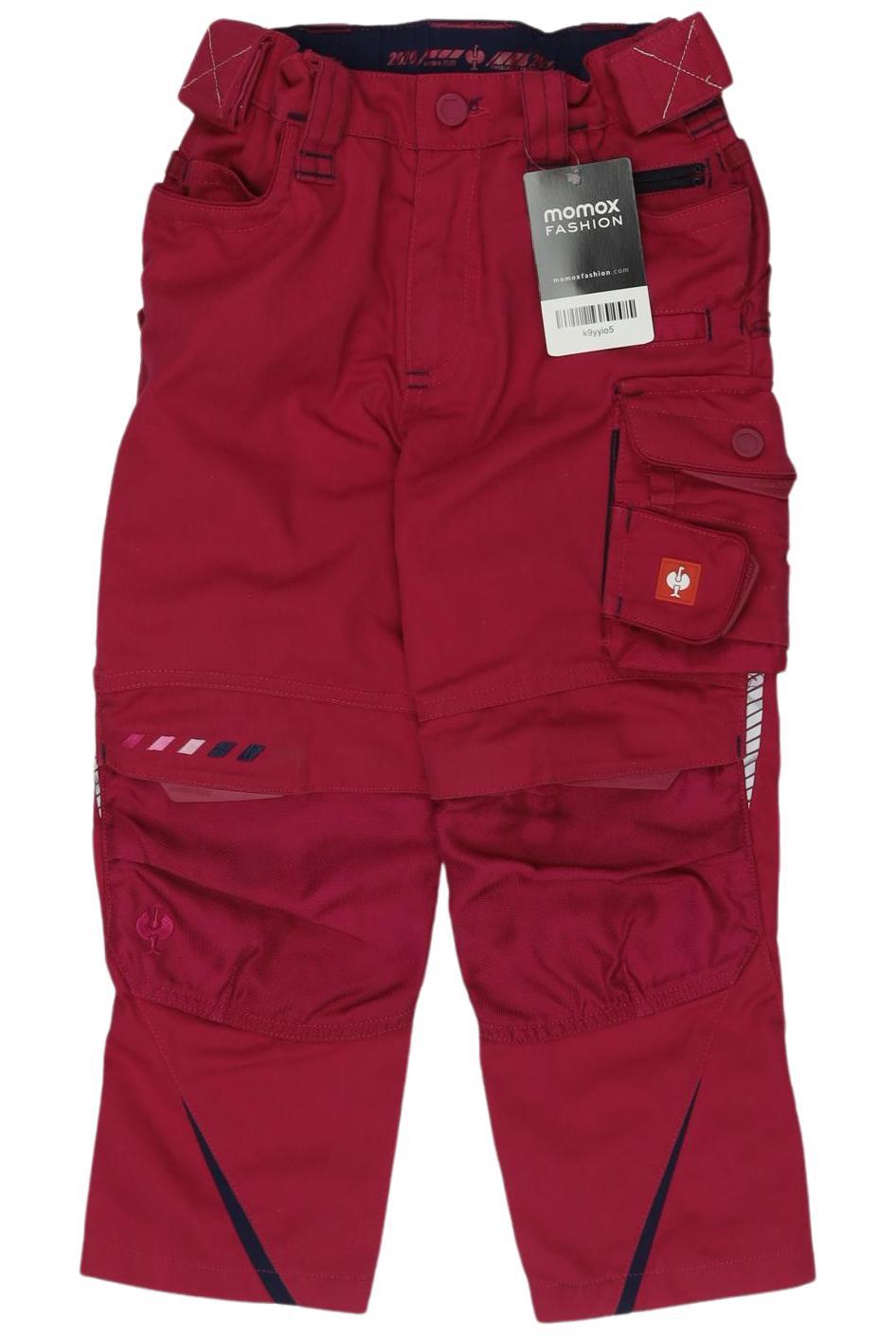 

engelbert strauss Mädchen Stoffhose, rot, Gr. 98