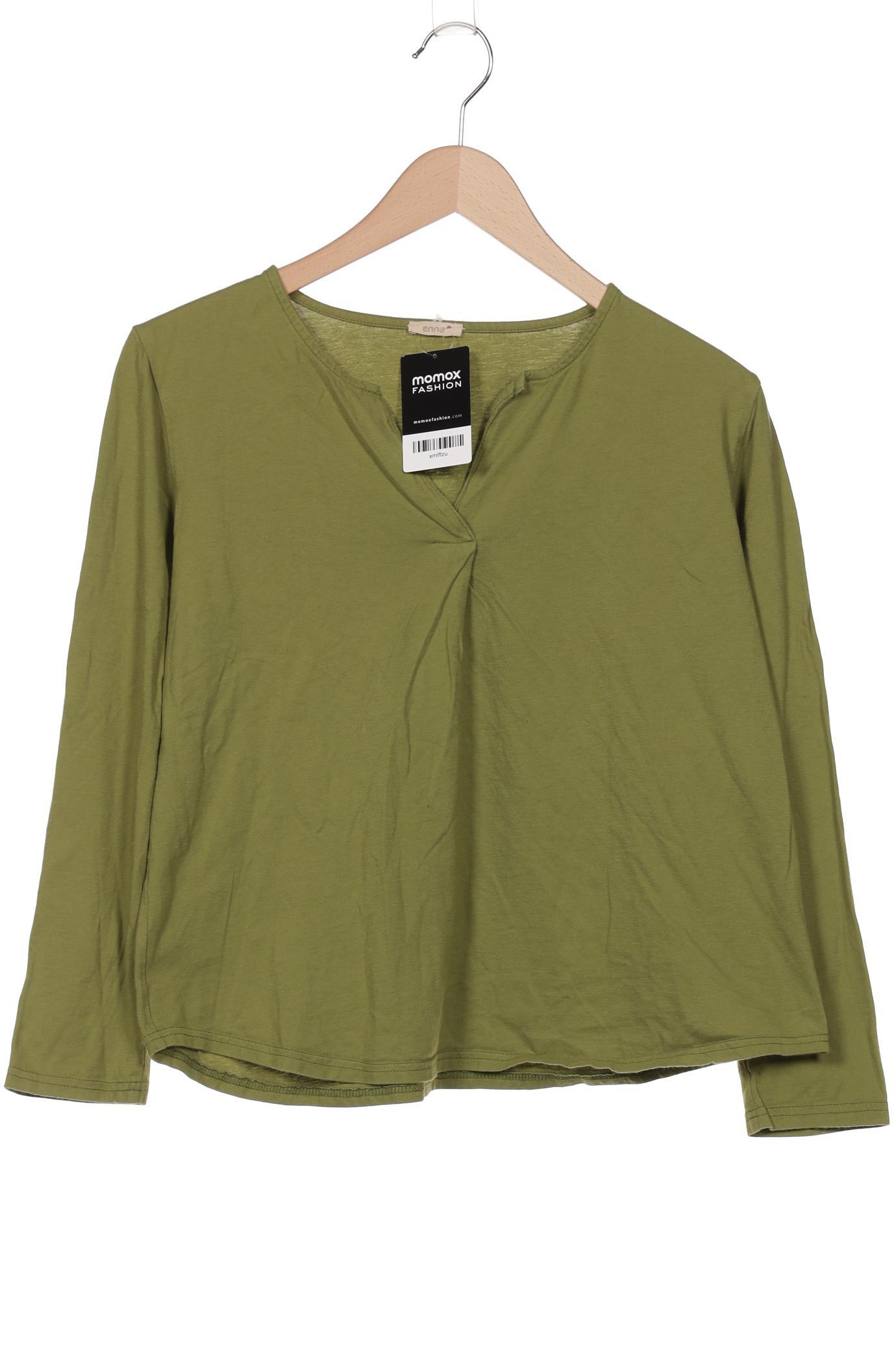 

Enna Damen Langarmshirt, grün, Gr. 40