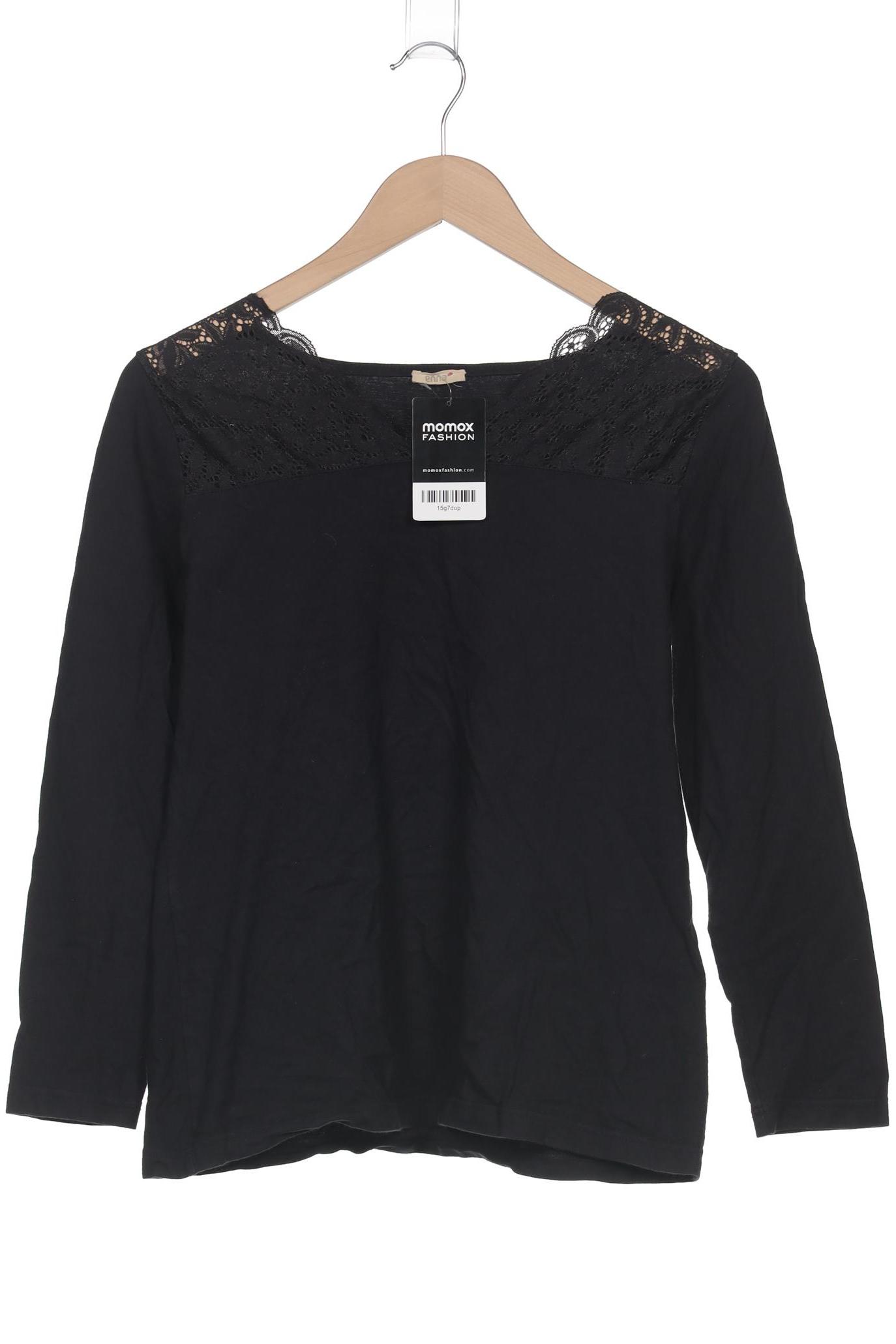 

Enna Damen Langarmshirt, schwarz, Gr. 40