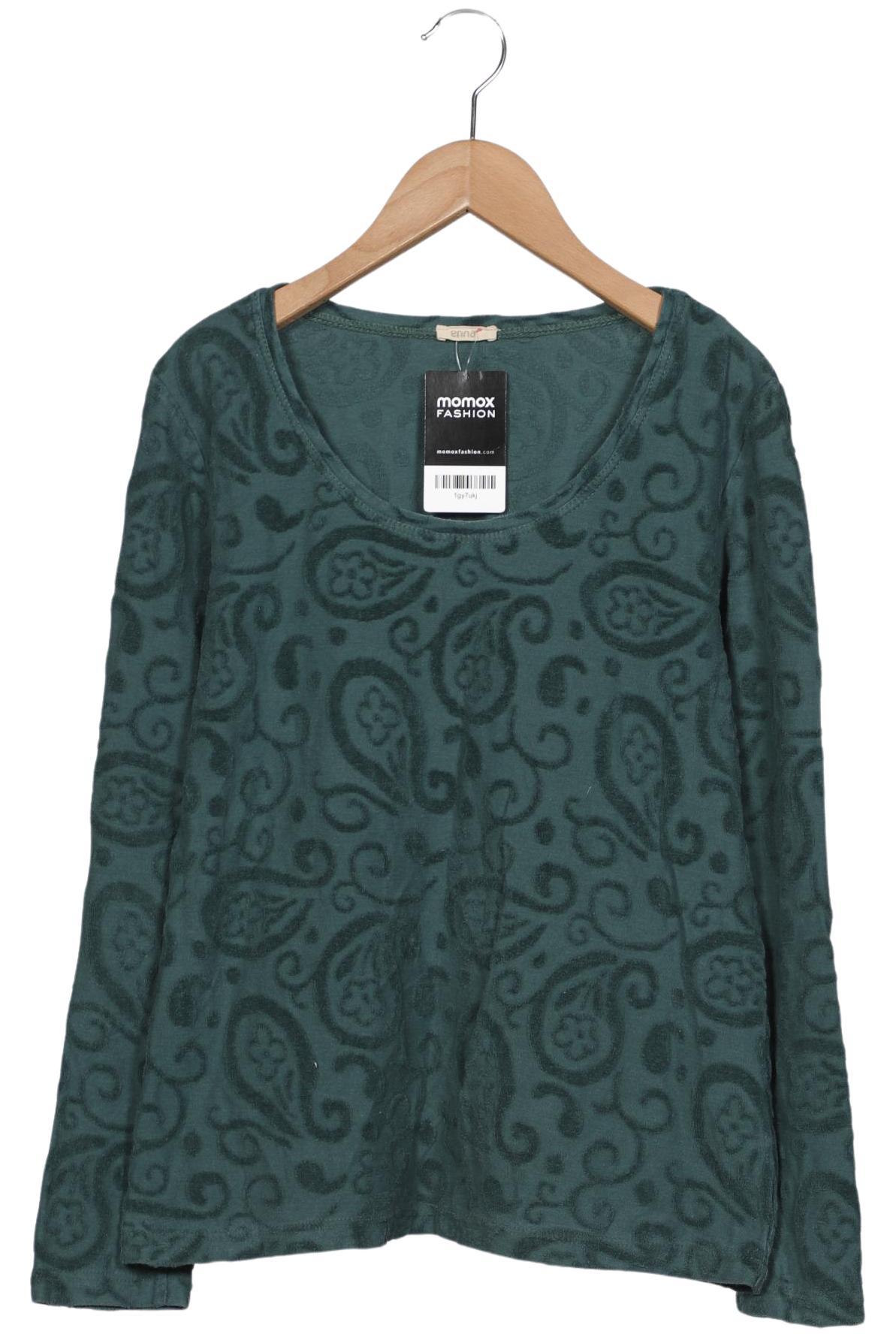 

Enna Damen Langarmshirt, grün, Gr. 38