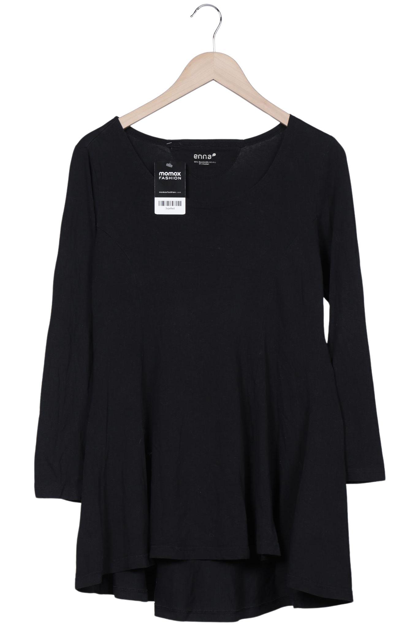 

Enna Damen Langarmshirt, schwarz, Gr. 40