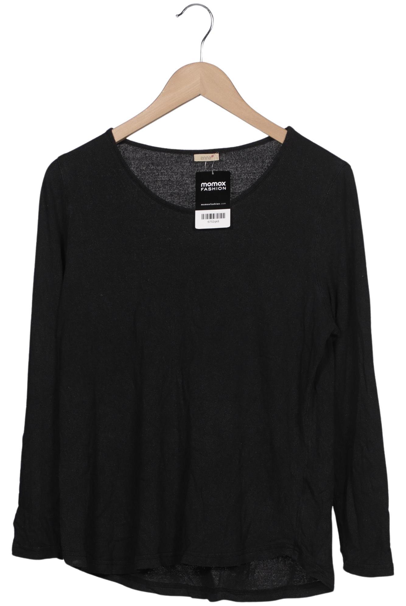

Enna Damen Langarmshirt, schwarz, Gr. 44