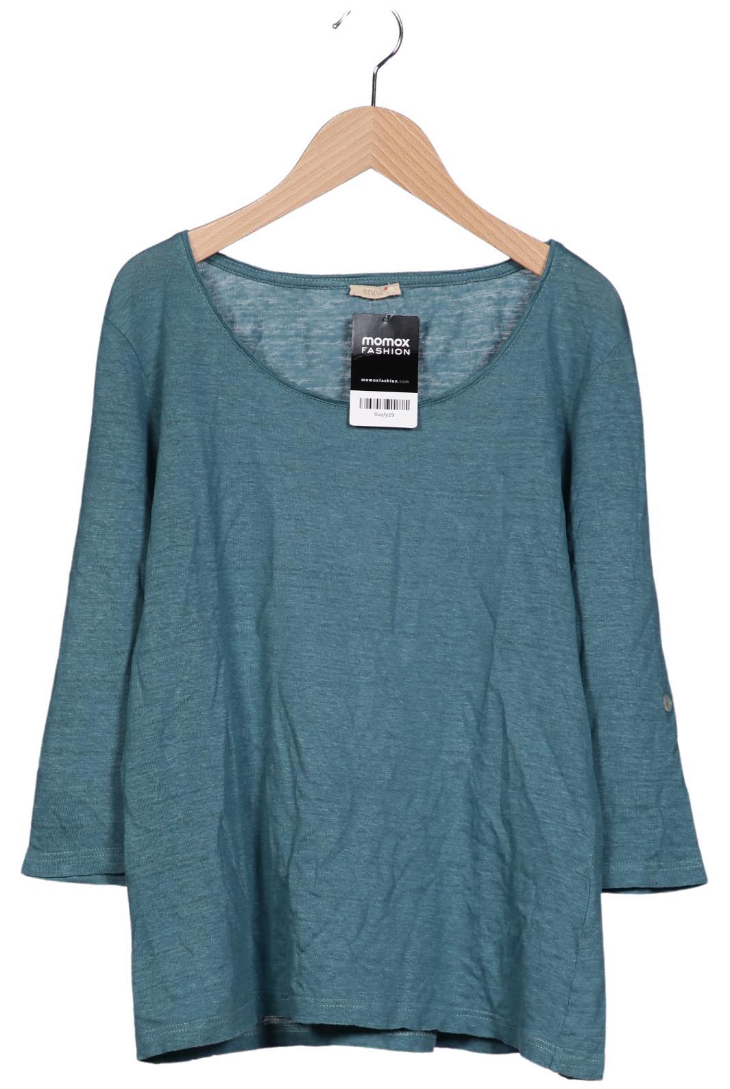 

Enna Damen Langarmshirt, türkis, Gr. 42