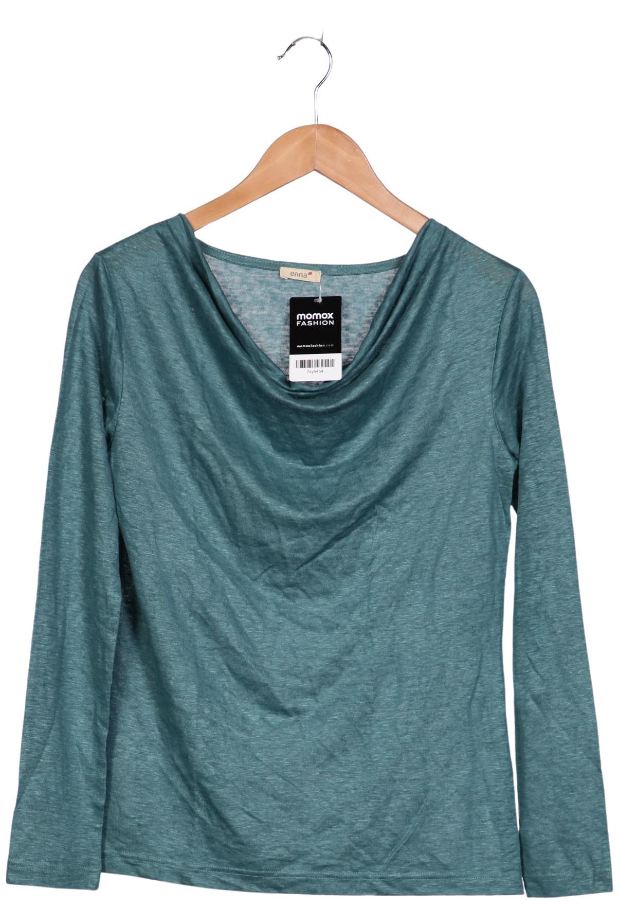 

Enna Damen Langarmshirt, türkis, Gr. 36