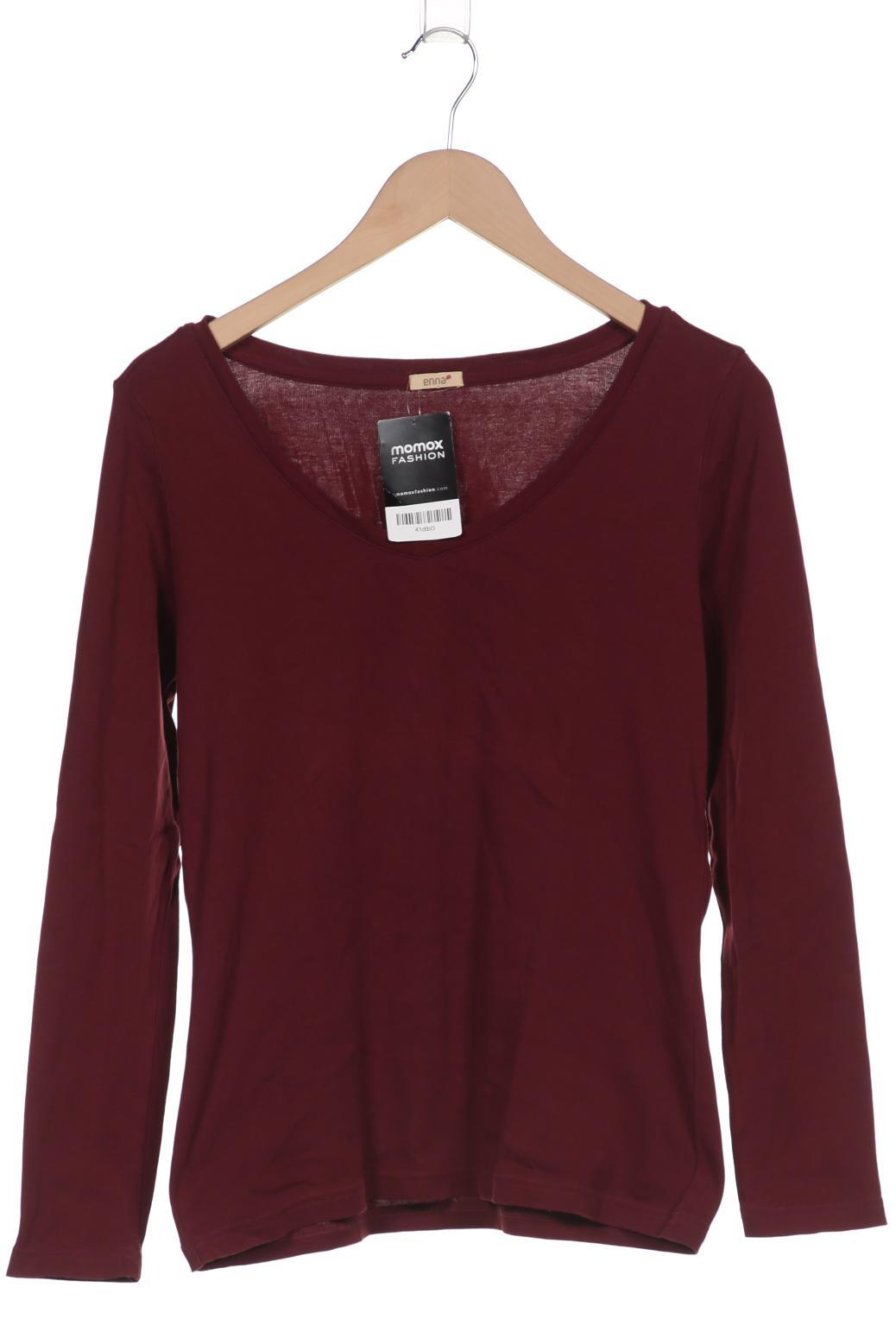 

Enna Damen Langarmshirt, bordeaux, Gr. 40