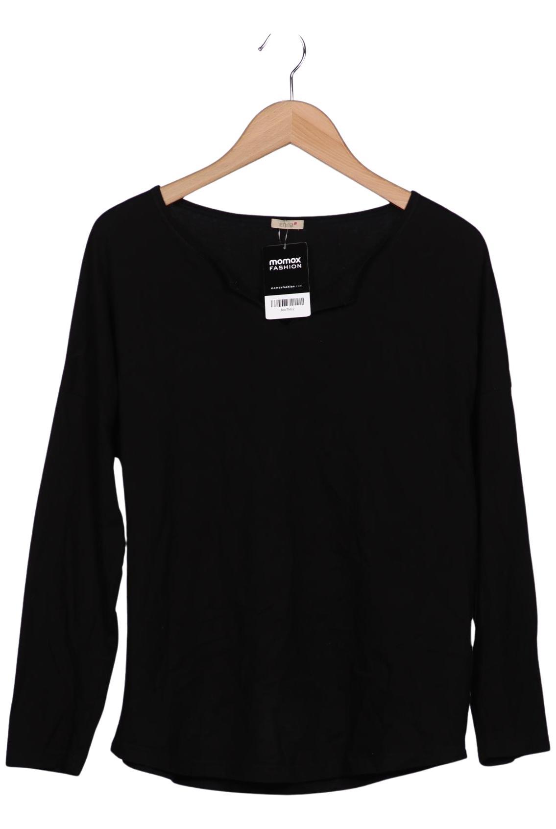 

Enna Damen Langarmshirt, schwarz, Gr. 40