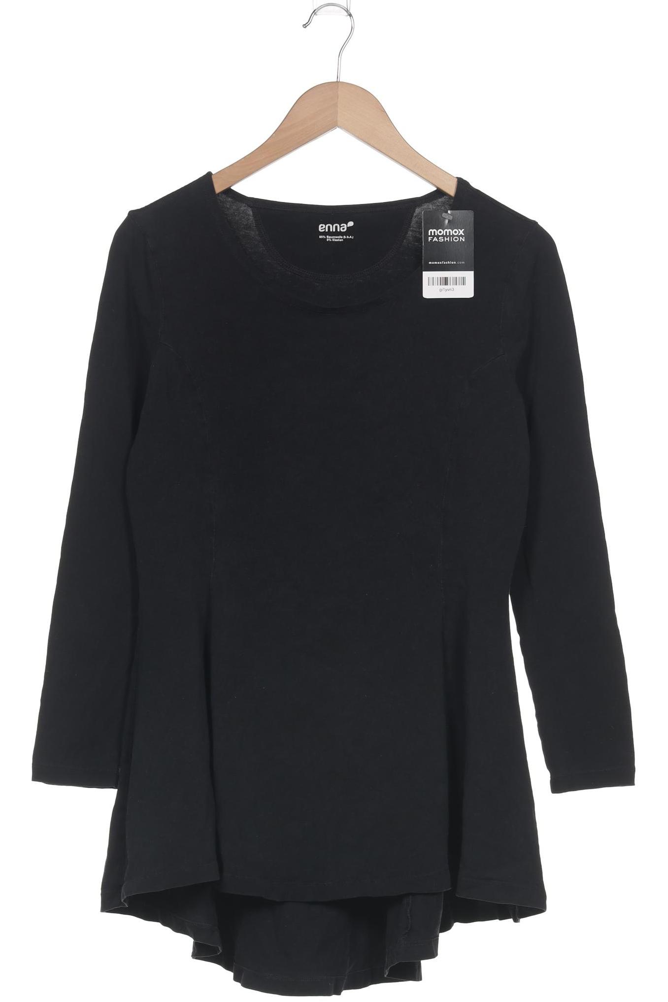 

Enna Damen Langarmshirt, schwarz, Gr. 40