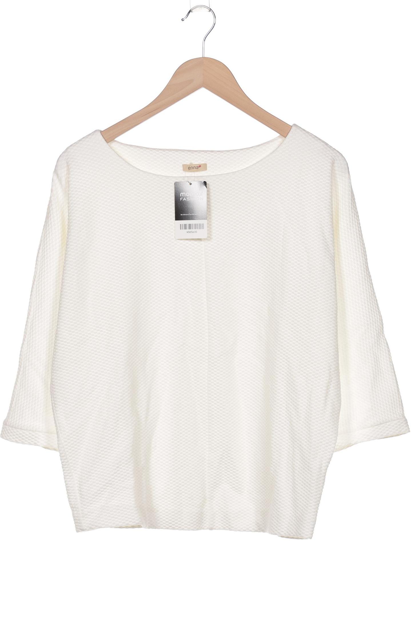 

Enna Damen Langarmshirt, weiß, Gr. 40