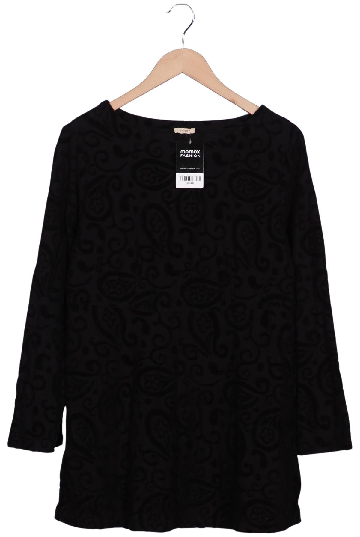 

Enna Damen Langarmshirt, schwarz, Gr. 42