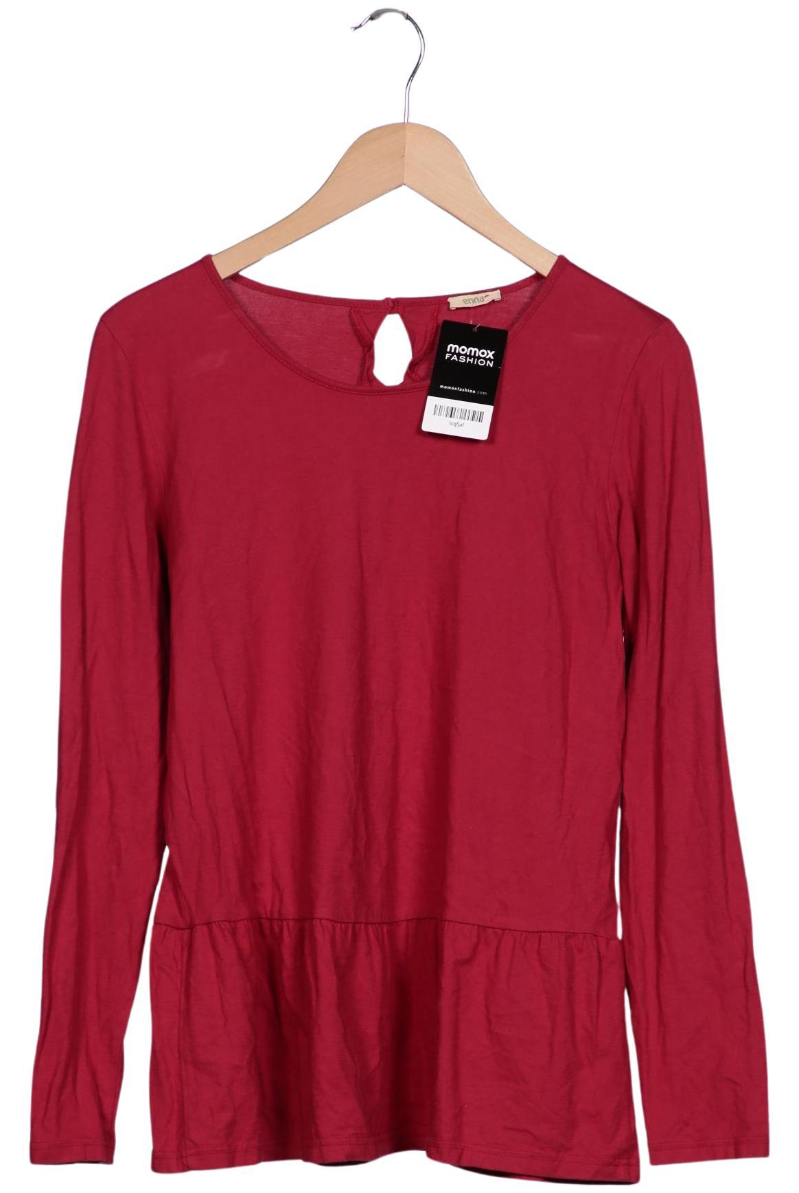 

Enna Damen Langarmshirt, bordeaux, Gr. 42