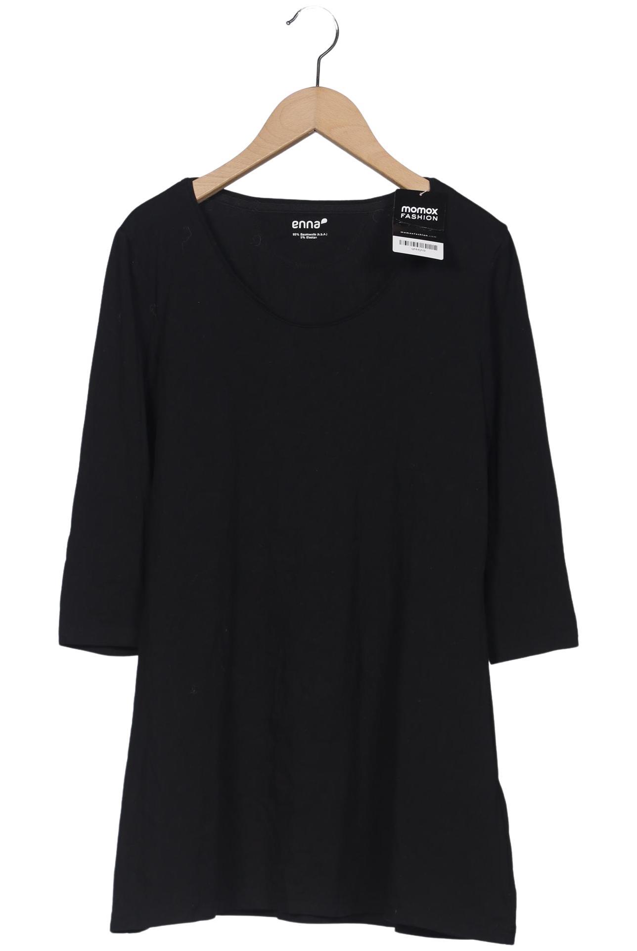 

Enna Damen Langarmshirt, schwarz, Gr. 36