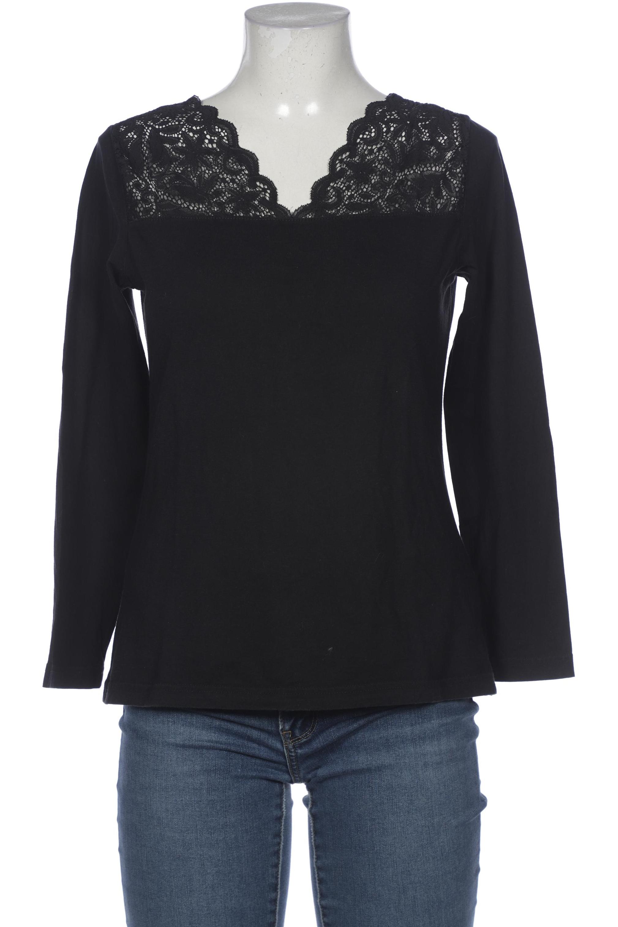 

Enna Damen Langarmshirt, schwarz, Gr. 40