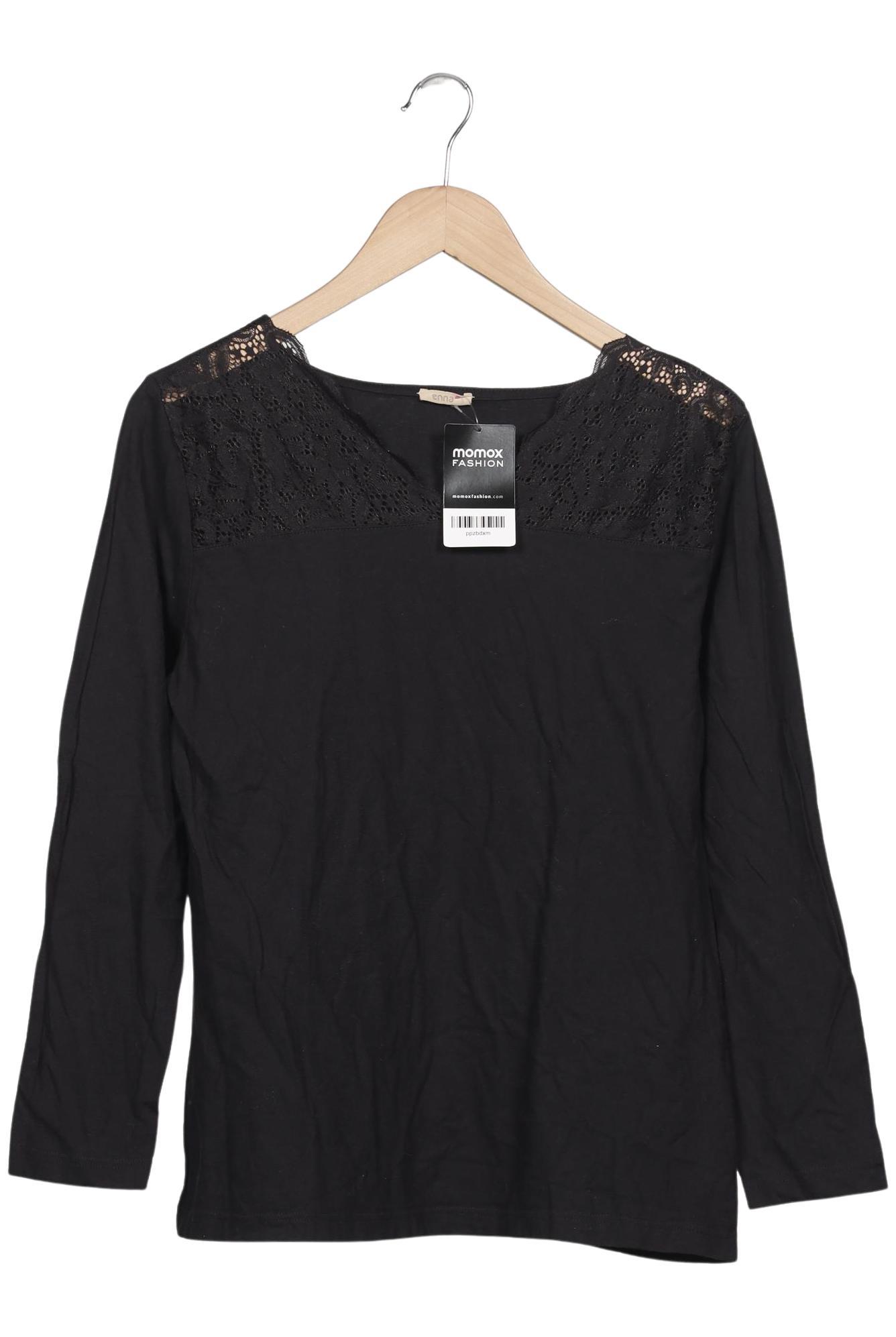 

Enna Damen Langarmshirt, schwarz, Gr. 44