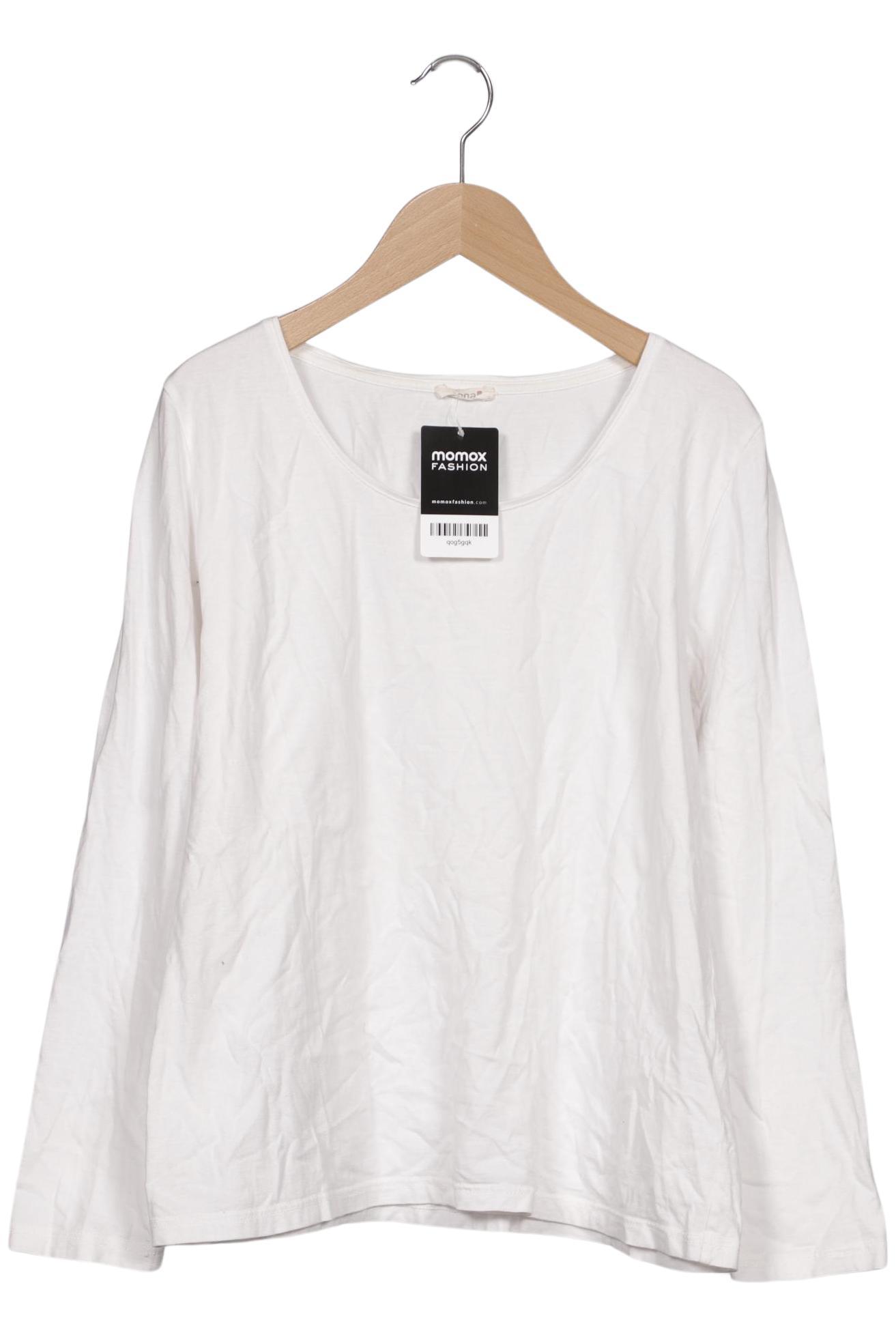 

Enna Damen Langarmshirt, weiß, Gr. 40