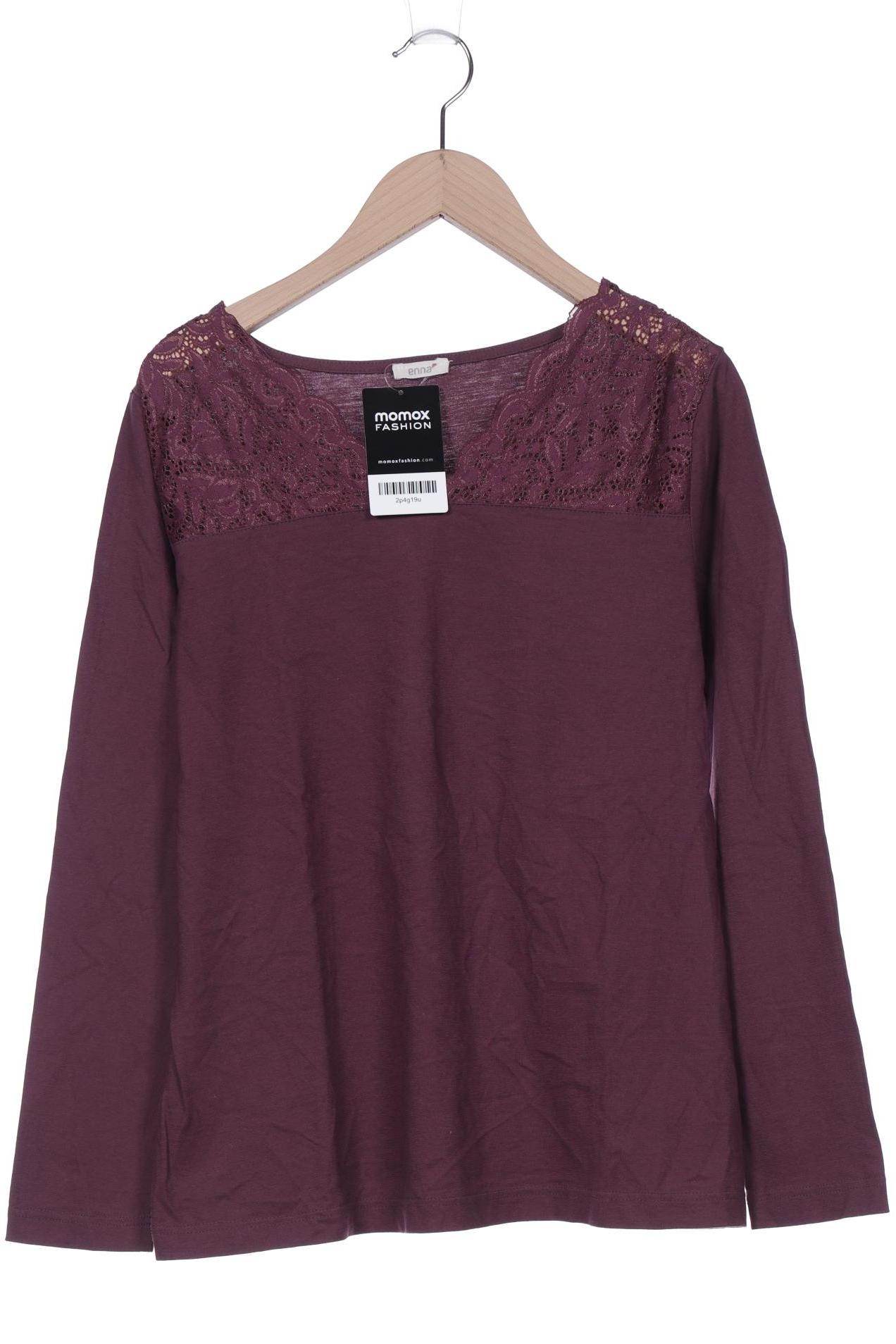 

Enna Damen Langarmshirt, bordeaux, Gr. 42