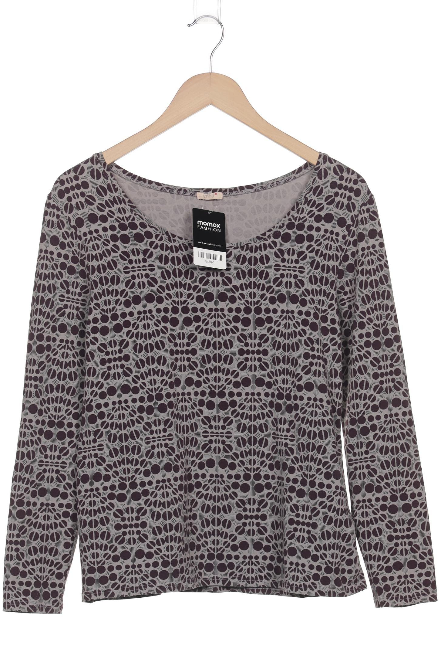 

Enna Damen Langarmshirt, bordeaux, Gr. 40