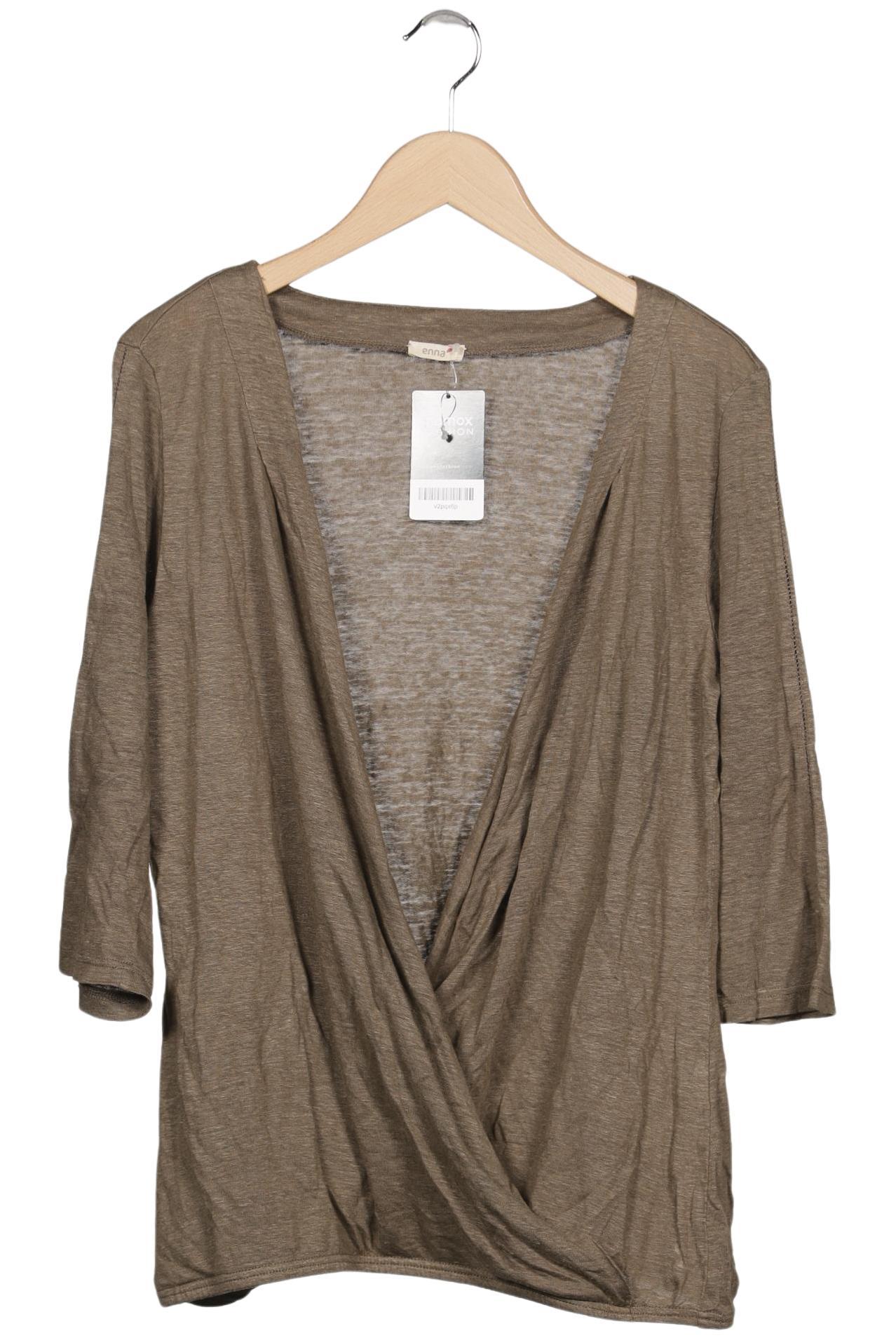 

Enna Damen Langarmshirt, braun, Gr. 40