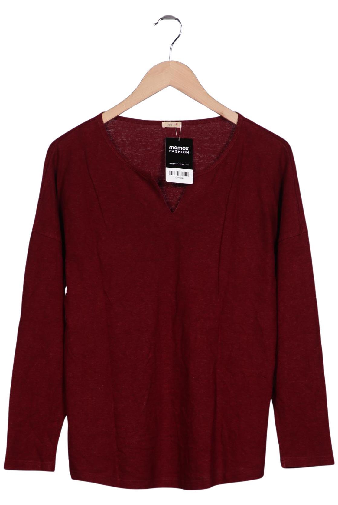 

Enna Damen Langarmshirt, bordeaux, Gr. 40