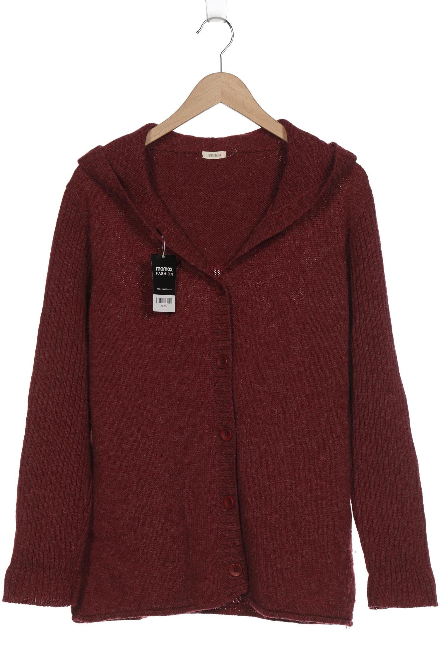 

Enna Damen Strickjacke, bordeaux, Gr. 44
