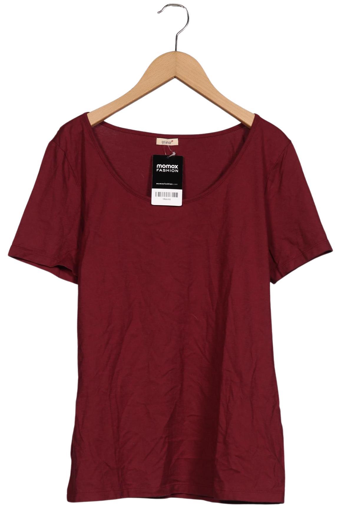 

Enna Damen T-Shirt, bordeaux, Gr. 40