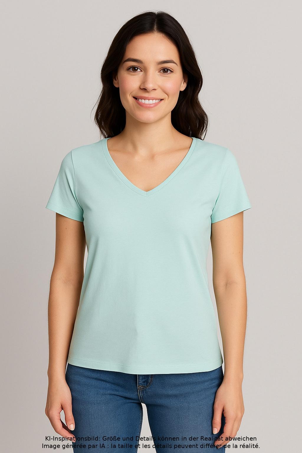 

Enna Damen T-Shirt, hellblau, Gr. 40