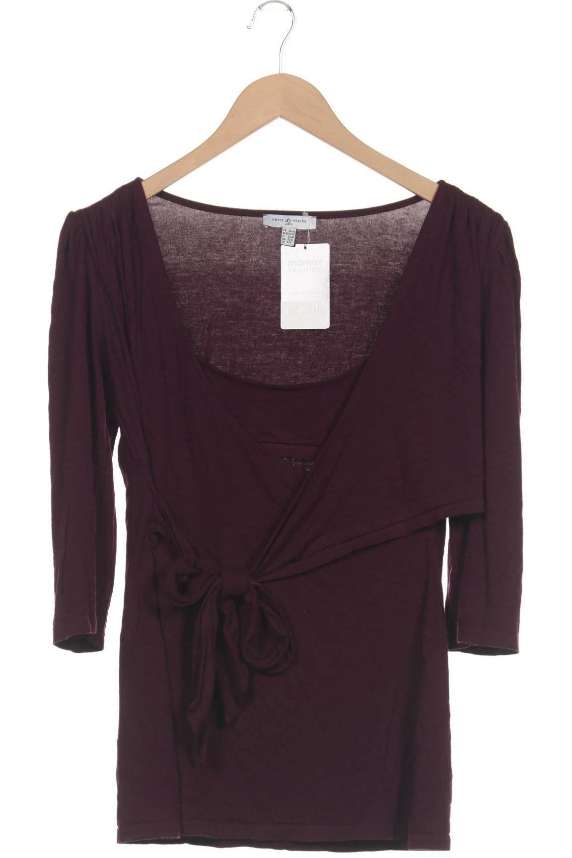 

Envie de Fraise Damen Langarmshirt, bordeaux, Gr. 36